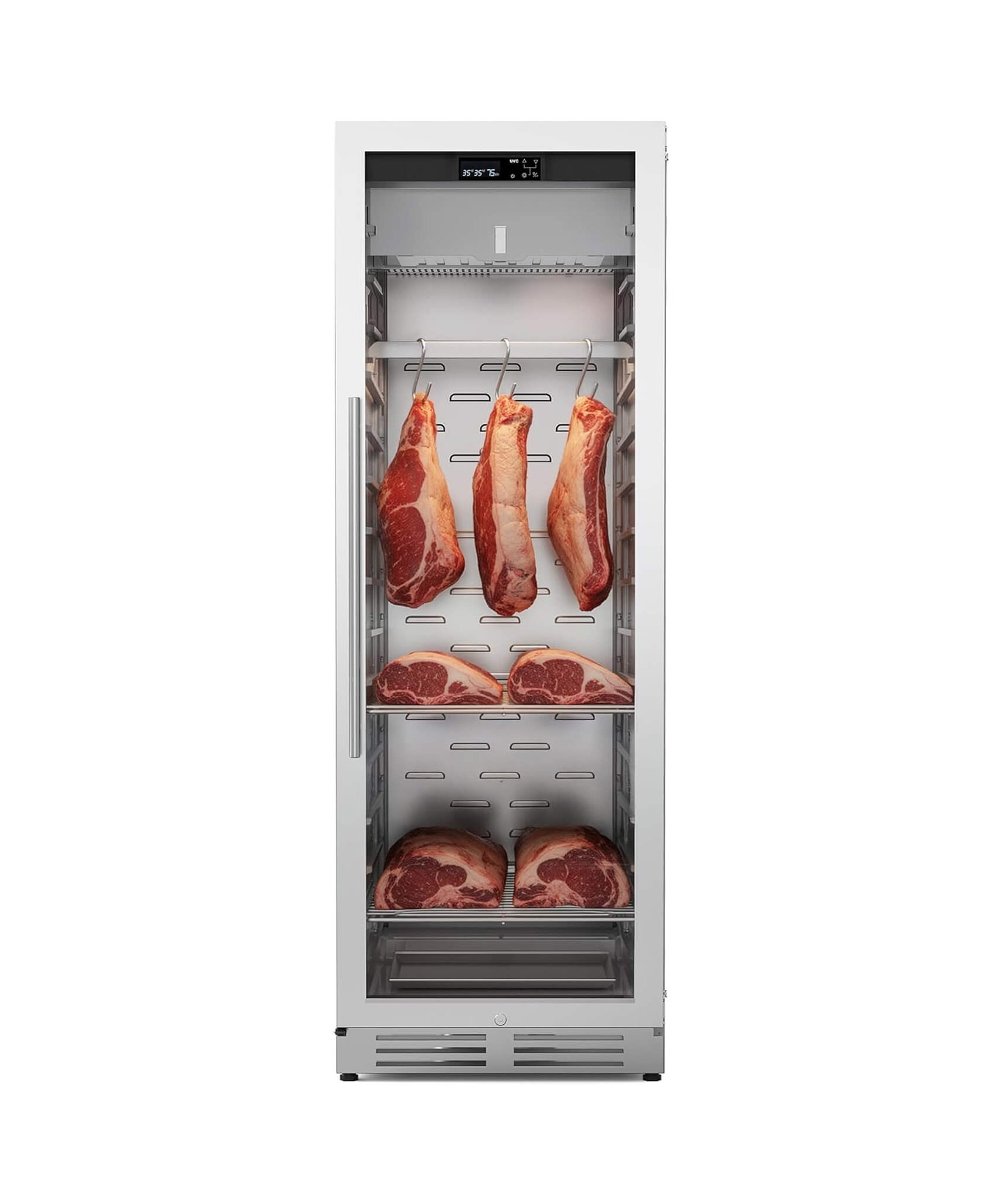 Commercial 12.5 Cu.Ft Dry Aging Fridge For Steaks, Beef, Lamb, And Ham (SAK63584)