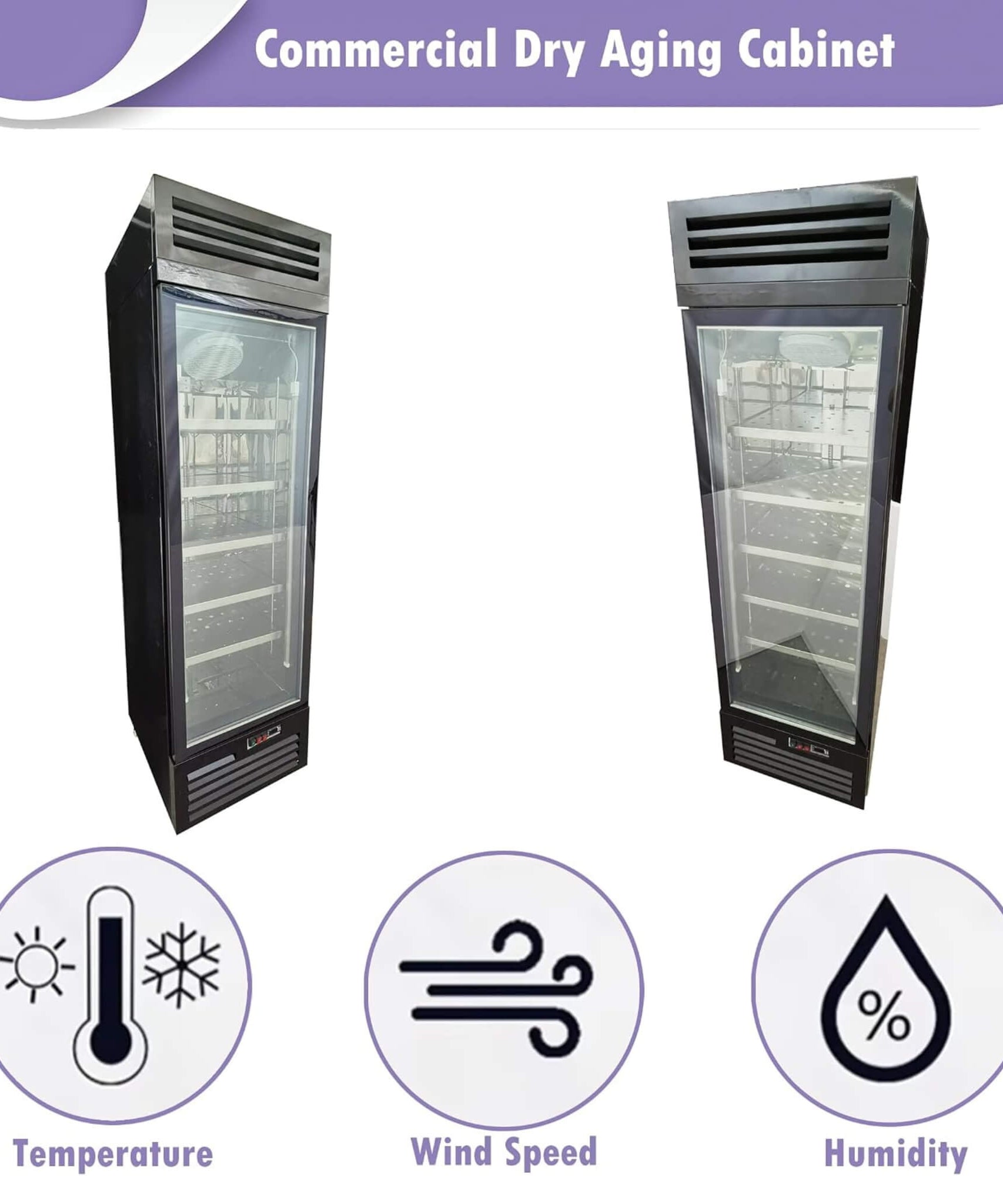 Commercial 400L Stainless Steel 110V Meat Dry Aging Refrigerator (SAK15268)