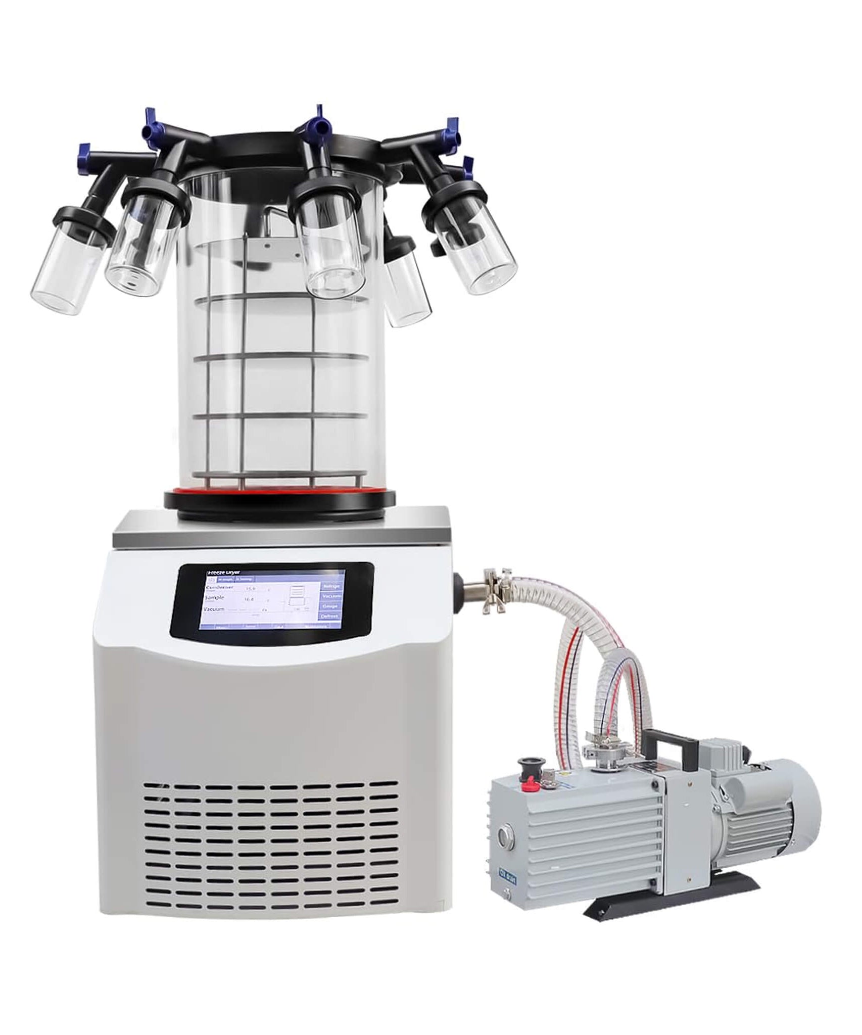 Commercial -60°C Laboratory Vacuum Freeze Dryer With Pre Cooling (SAK74152)
