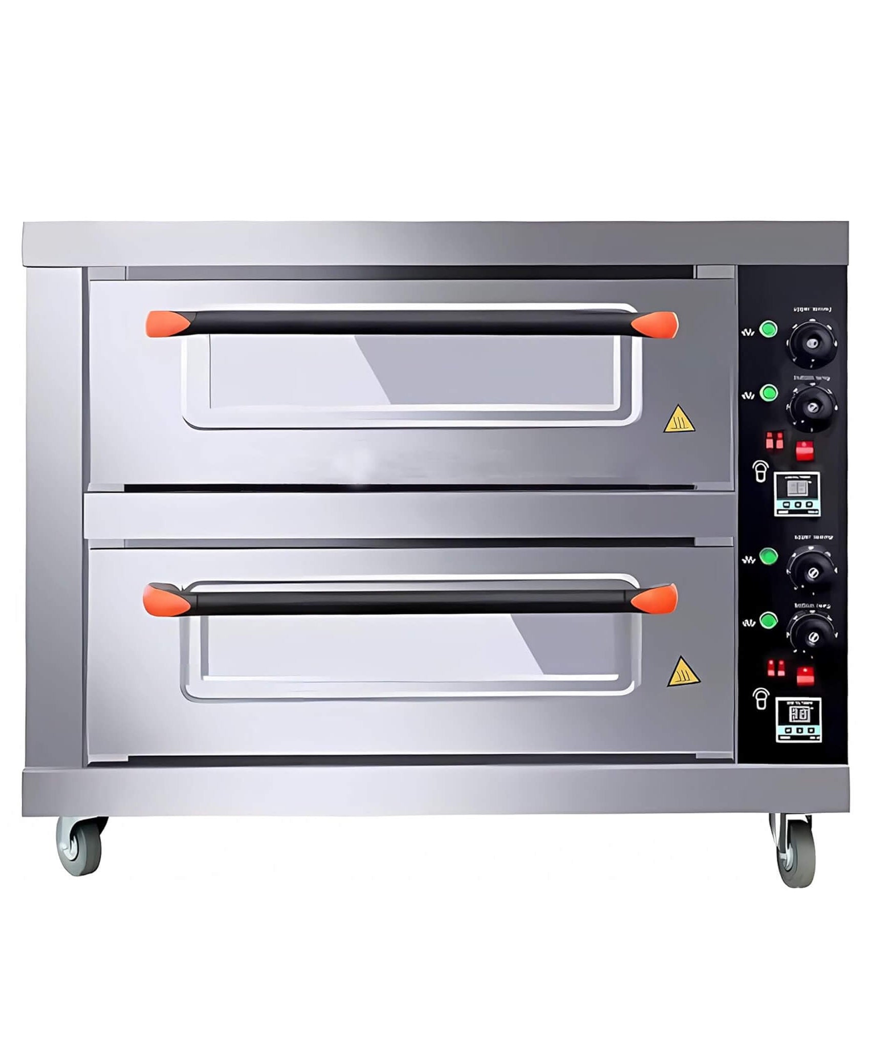 6400W Commercial Electric Double Deck Convection Baking Pizza Oven (SAK37281)