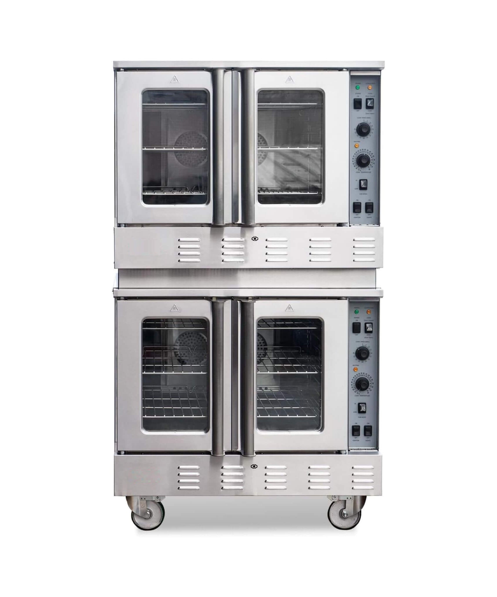 Commercial Double-Stack 160K BTU 2-Burner Stainless Steel Gas Stock Pot Range (SAK18763)