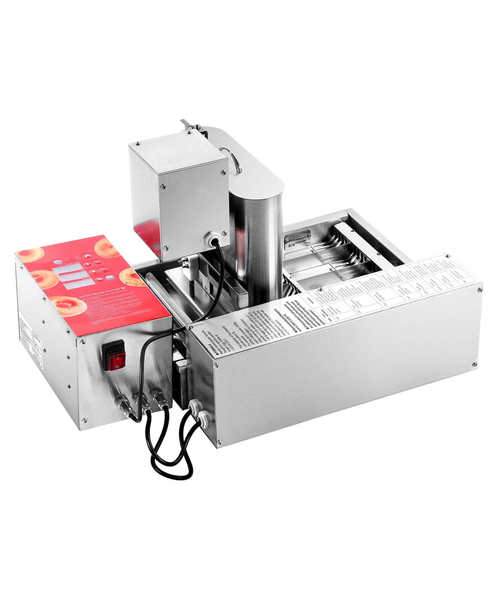 Commercial Fully-Automatic 4-Row Stainless Steel Donut Maker Machine (SAK96740)