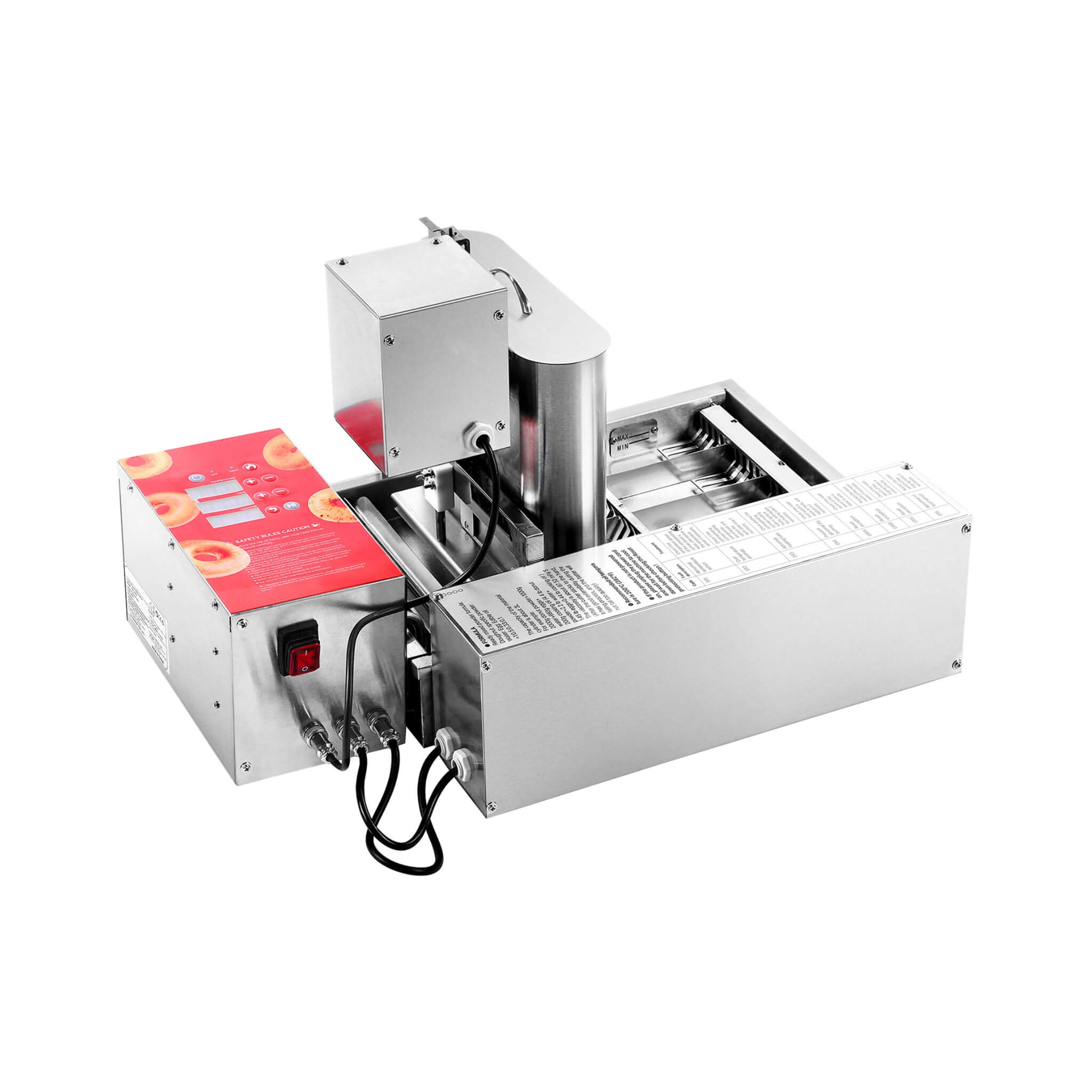 Commercial Fully-Automatic 4-Row Stainless Steel Donut Maker Machine (SAK96740)