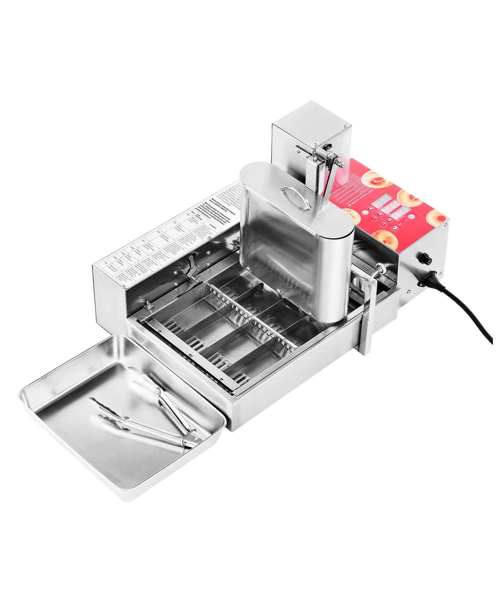 Commercial Fully-Automatic 4-Row Stainless Steel Donut Maker Machine (SAK96740)