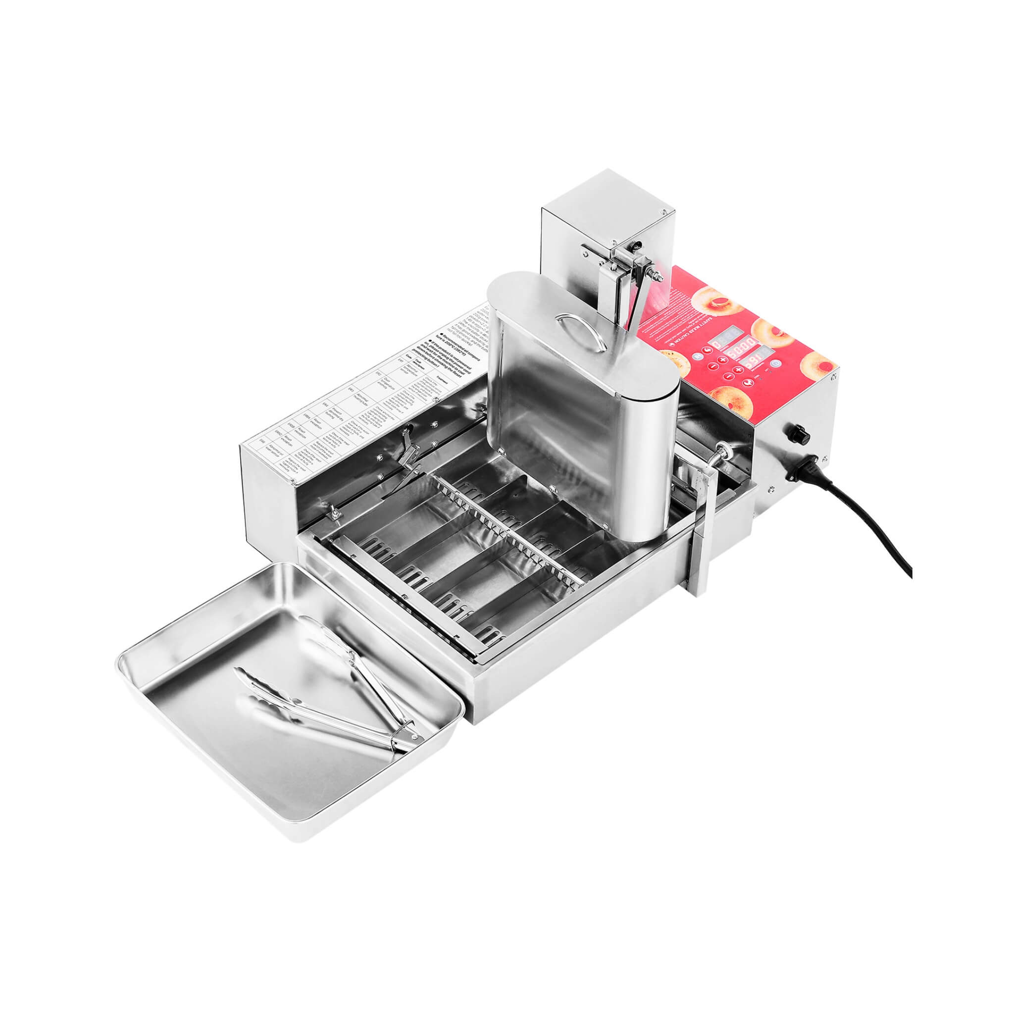 Commercial Fully-Automatic 4-Row Stainless Steel Donut Maker Machine (SAK96740)