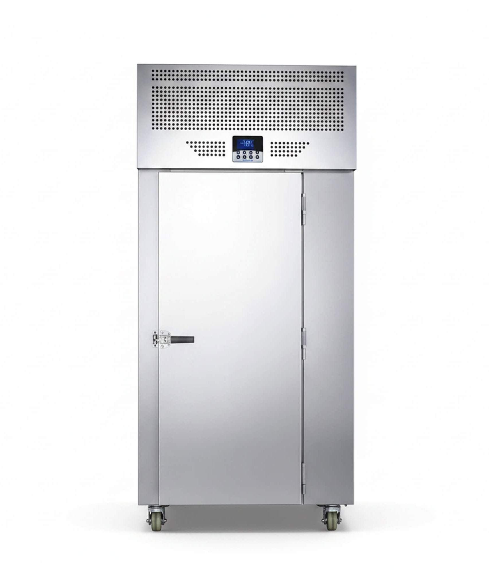 Commercial Heavy-Duty 15-Tray Blast Chiller Freezer Cabinet With Trolley Cart (SAK57249)