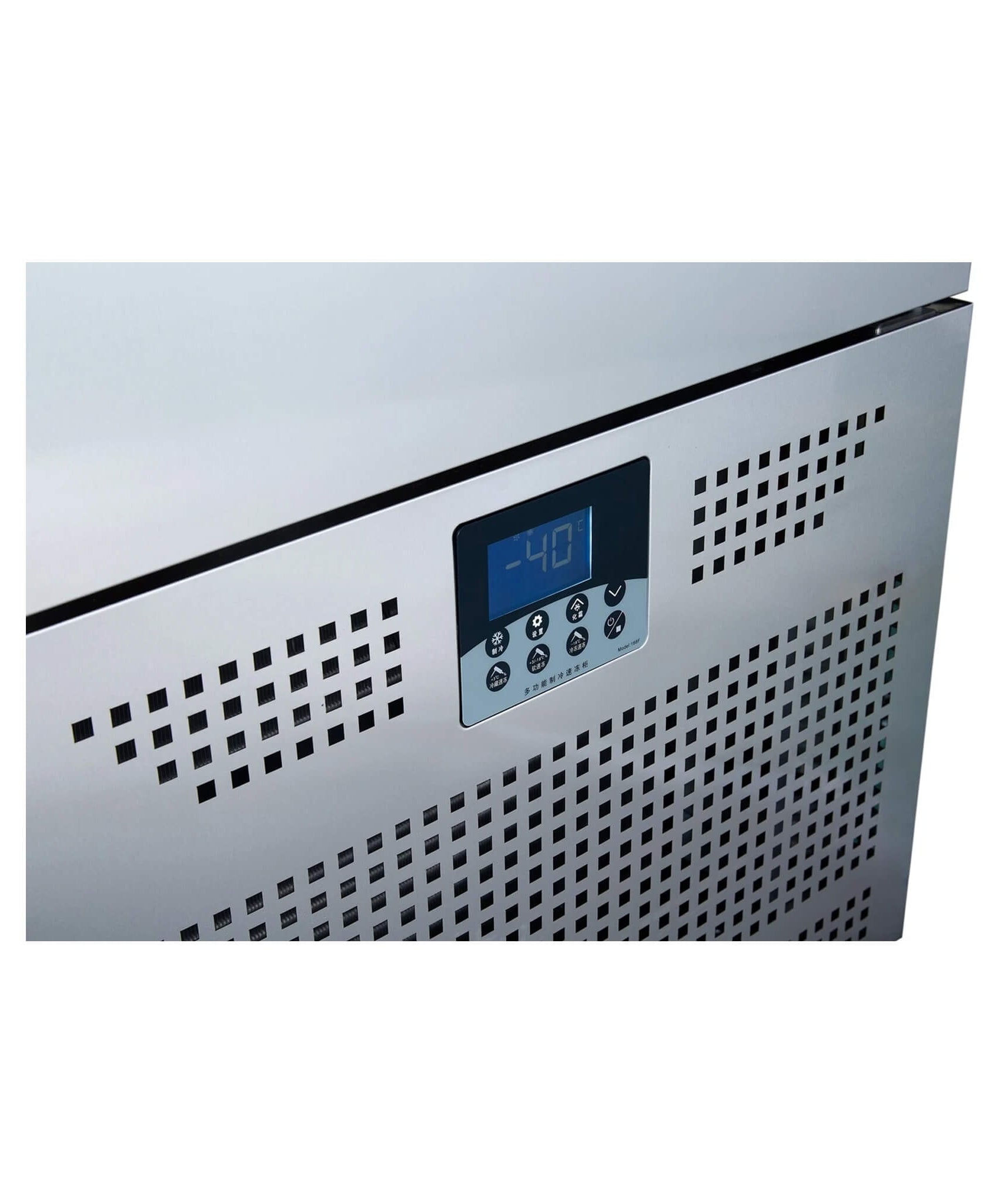 Commercial Heavy-Duty 15-Tray Blast Chiller Freezer Cabinet With Trolley Cart (SAK57249)