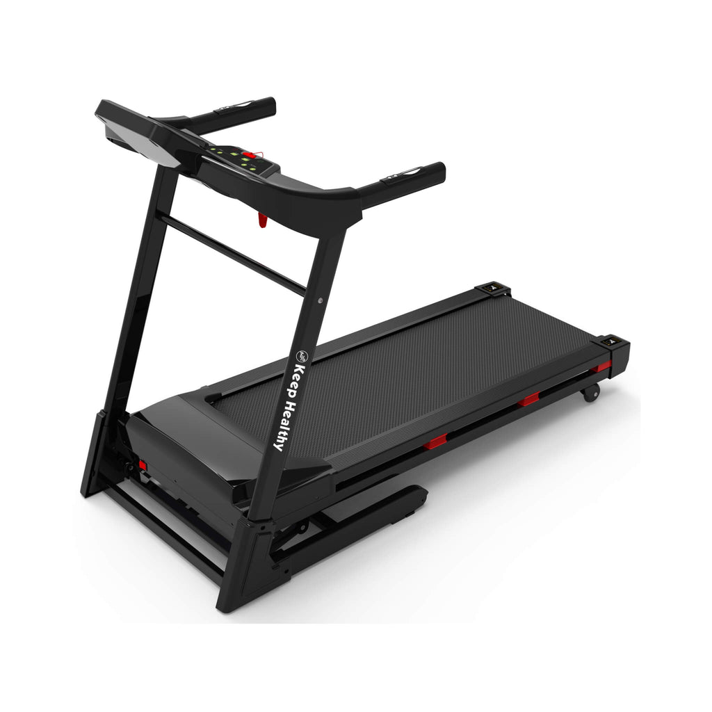 Rovix Compact 3.5HP Foldable Electric Treadmill With Bluetooth, LCD Display & 12 Pre-Set Running Programs (SAK25879)