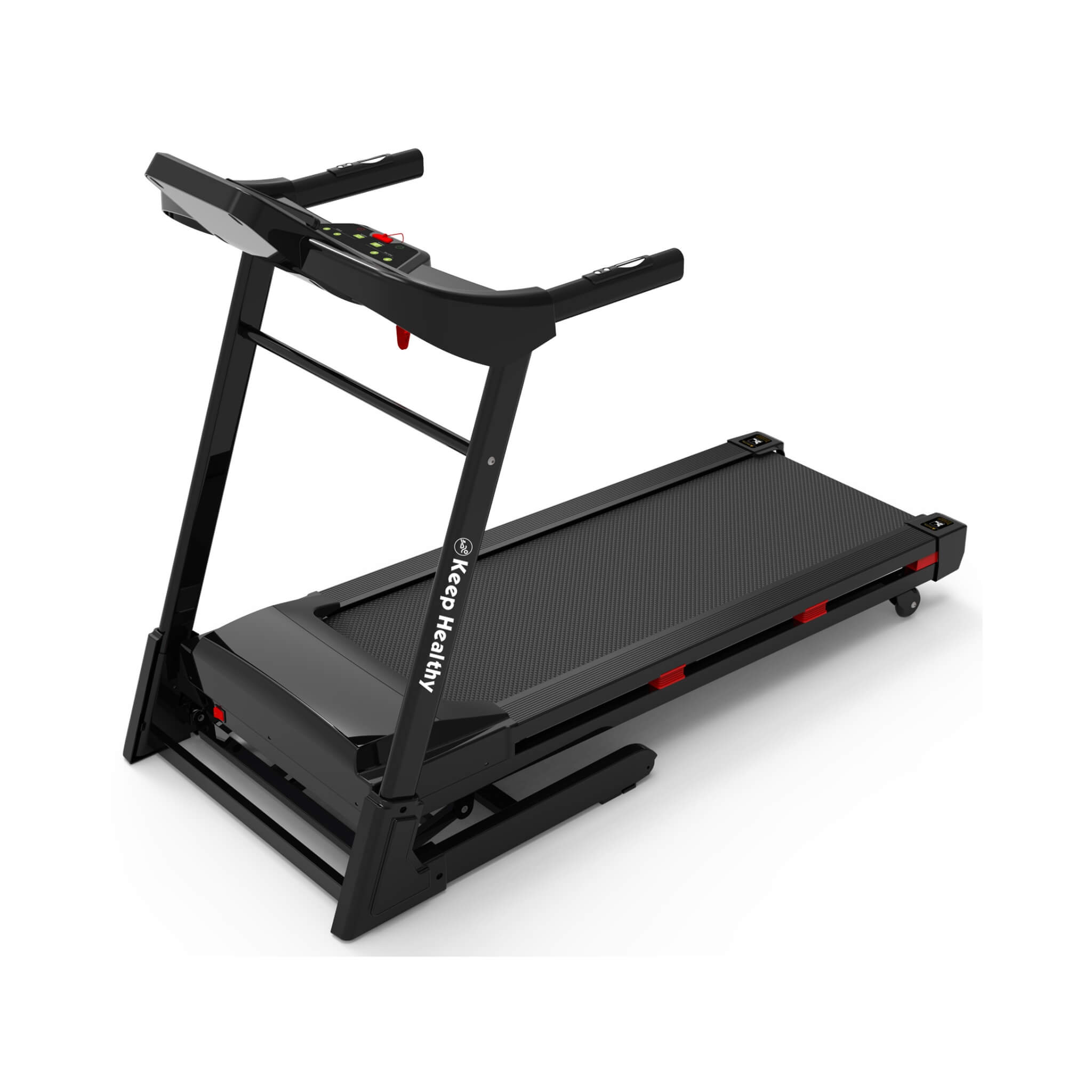 Rovix Compact 3.5HP Foldable Electric Treadmill With Bluetooth, LCD Display & 12 Pre-Set Running Programs (SAK25879)