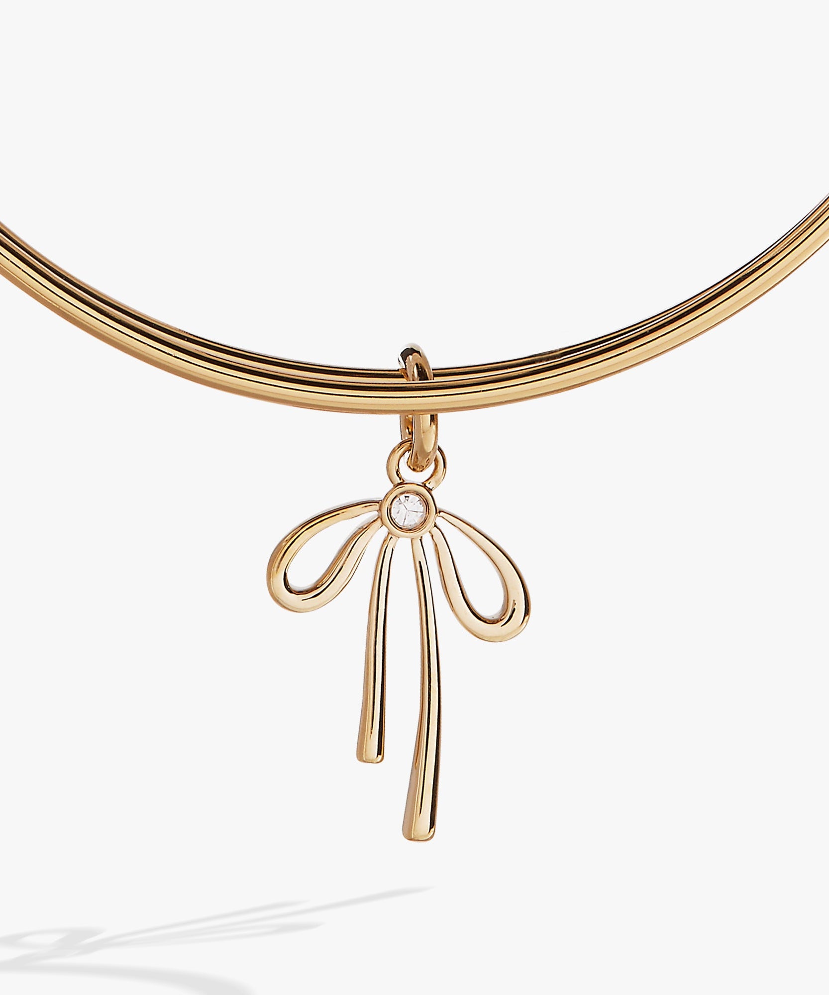 Bow Charm Bangle