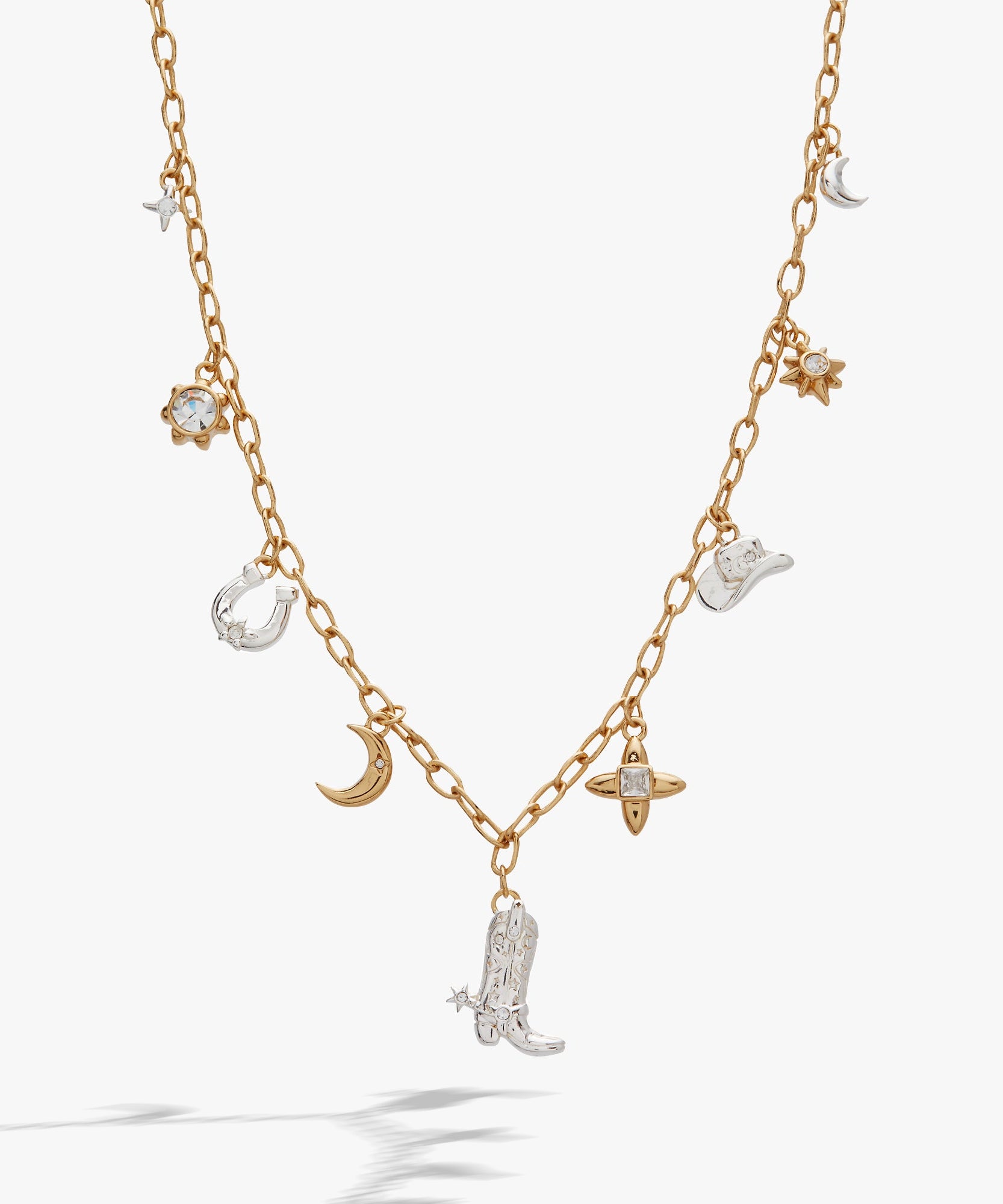 Cosmic Cowgirl Charm Necklace