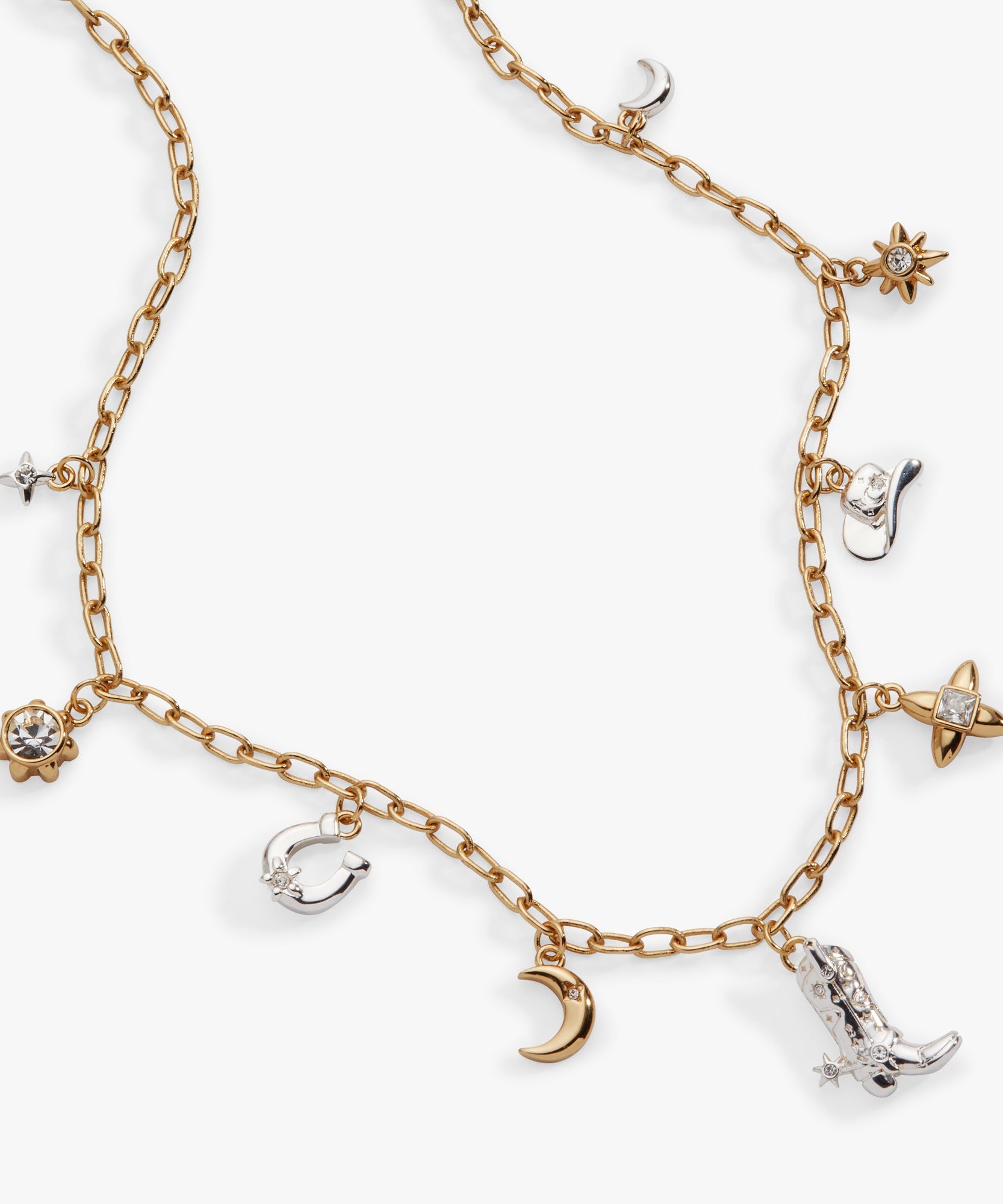 Cosmic Cowgirl Charm Necklace