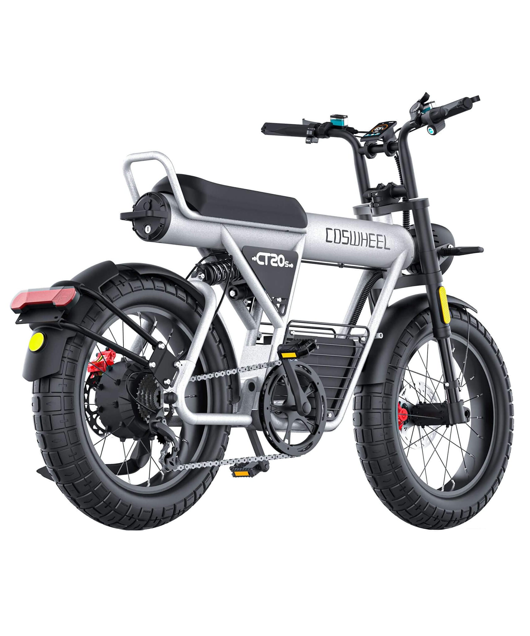 Coswheel CT20S 60V35AH 2000W 7-Speed Full-Suspension Electric Bike (SAK87104)