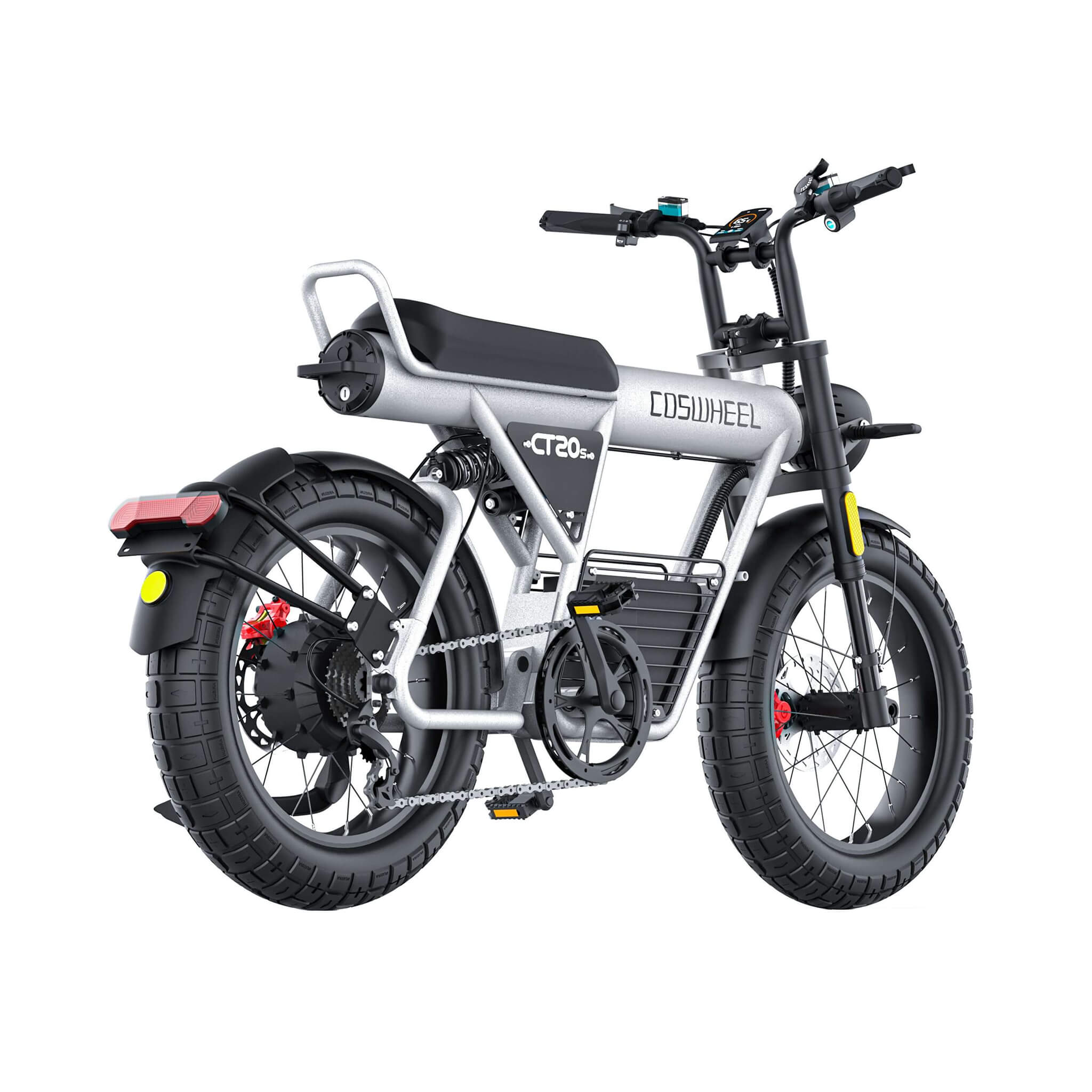 Coswheel CT20S 60V35AH 2000W 7-Speed Full-Suspension Electric Bike (SAK87104)