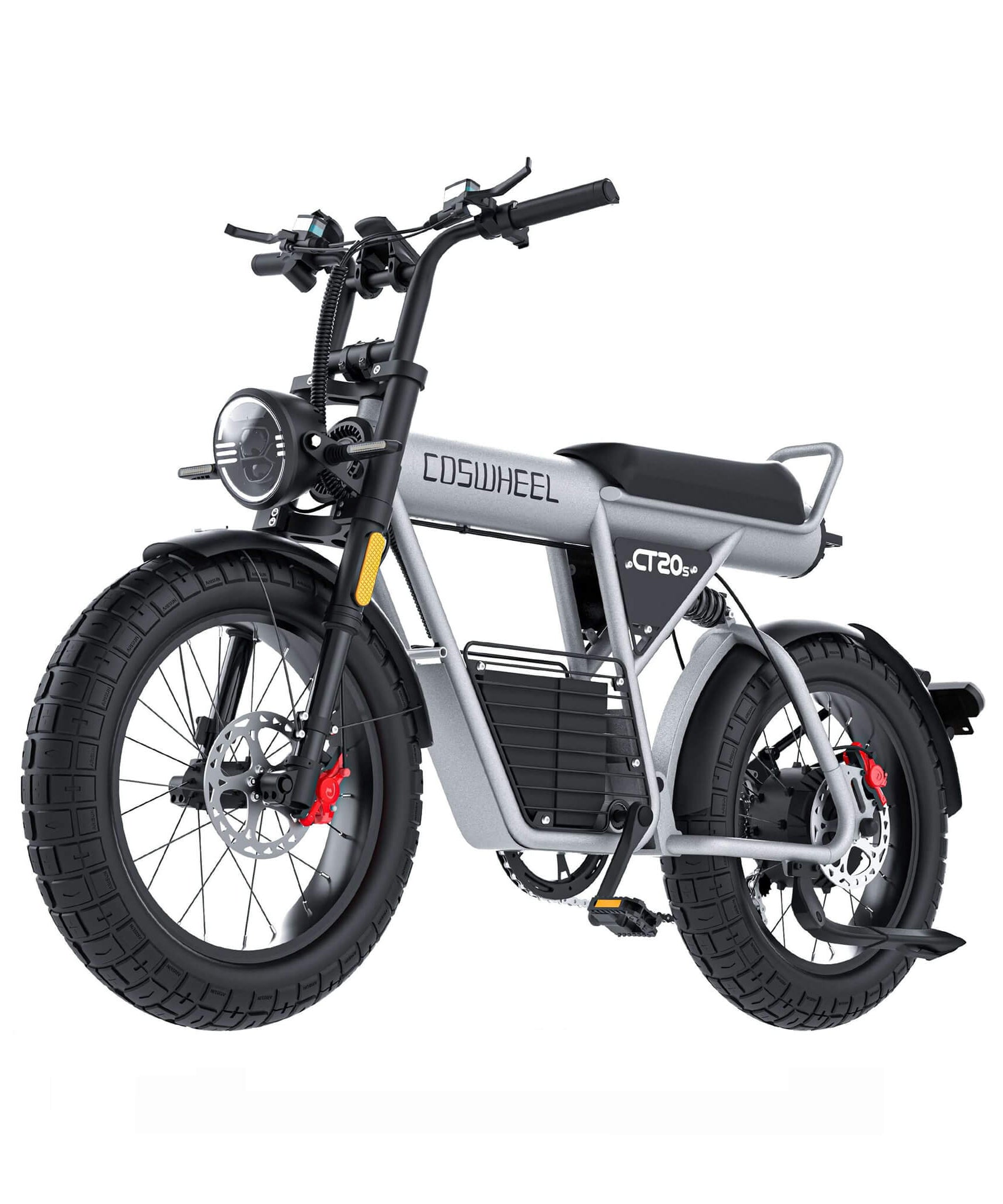 Coswheel CT20S 60V35AH 2000W 7-Speed Full-Suspension Electric Bike (SAK87104)