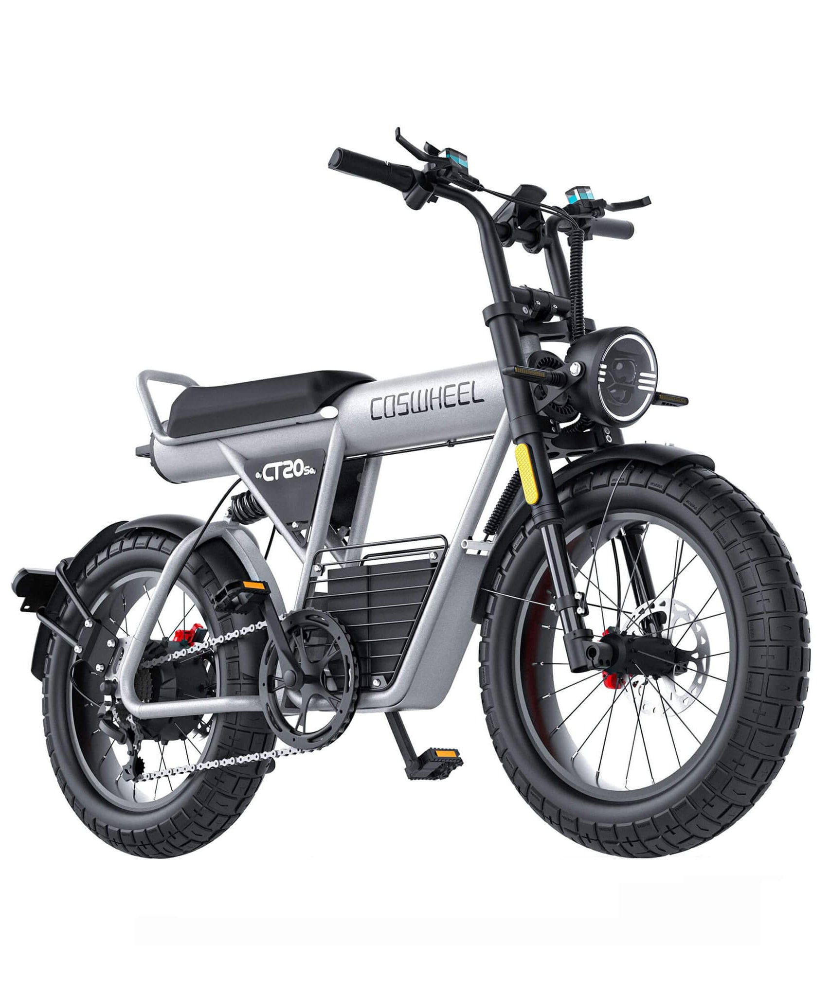 Coswheel CT20S 60V35AH 2000W 7-Speed Full-Suspension Electric Bike (SAK87104)