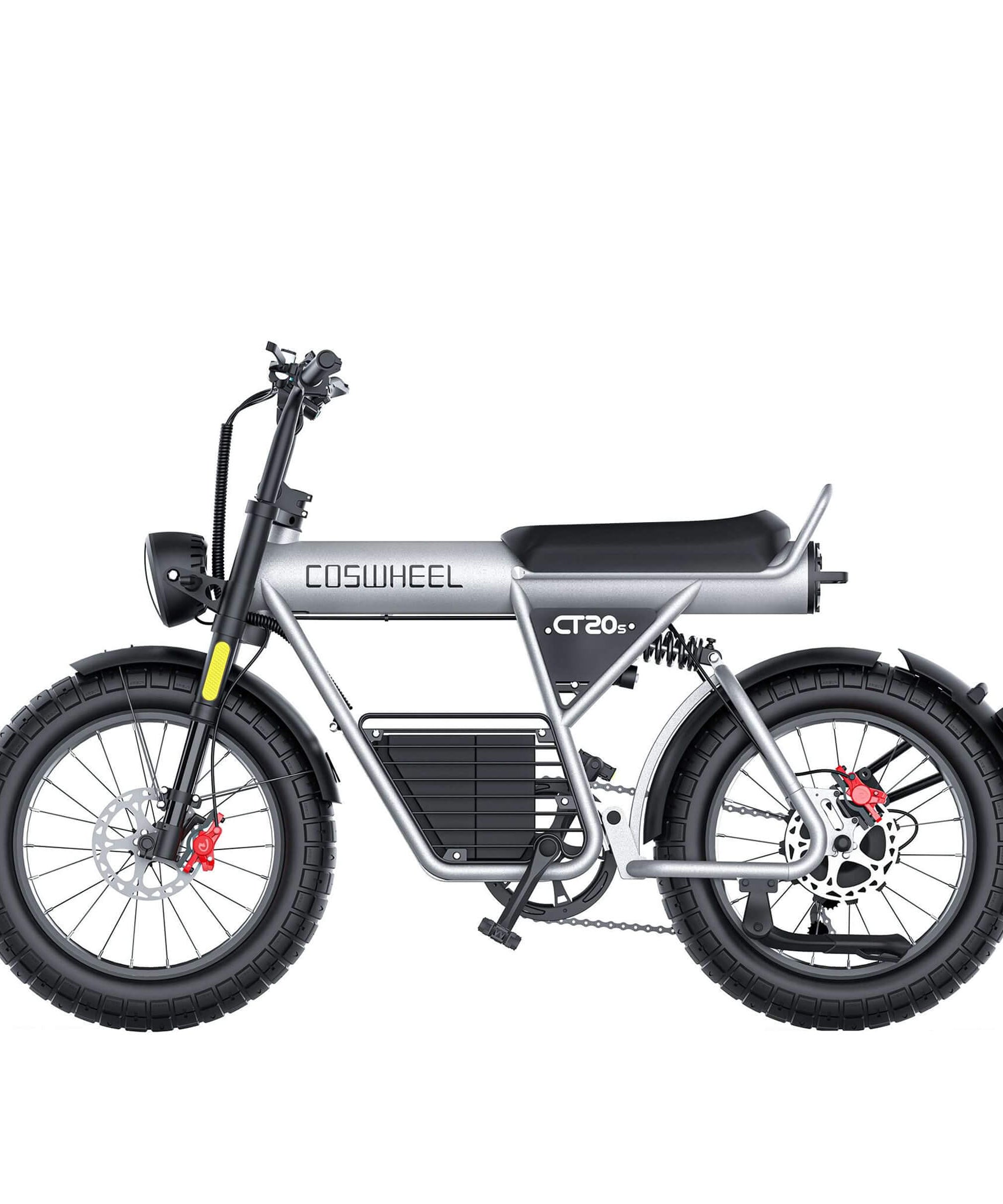 Coswheel CT20S 60V35AH 2000W 7-Speed Full-Suspension Electric Bike (SAK87104)