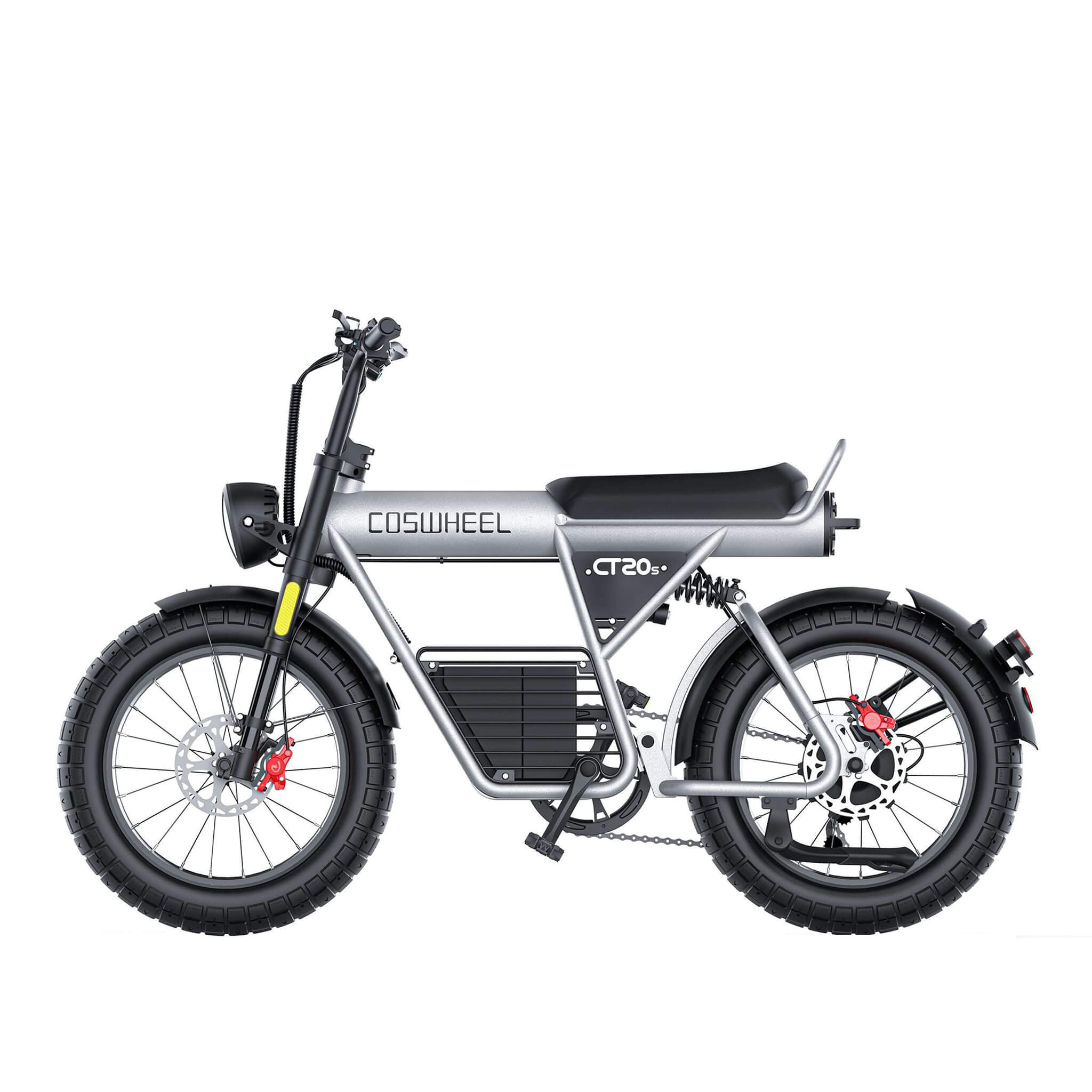 Coswheel CT20S 60V35AH 2000W 7-Speed Full-Suspension Electric Bike (SAK87104)