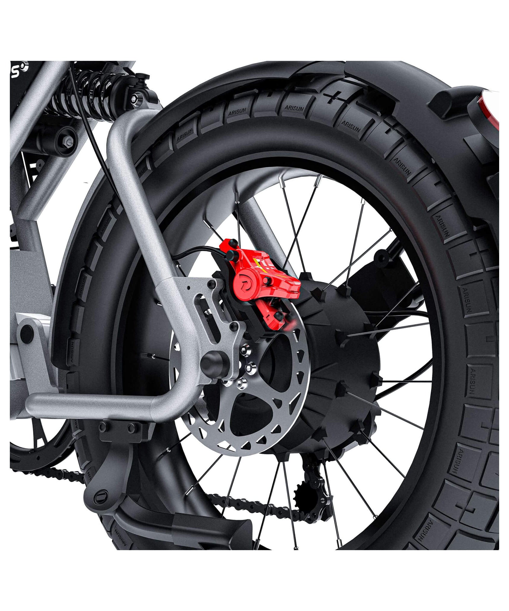 Coswheel CT20S 60V35AH 2000W 7-Speed Full-Suspension Electric Bike (SAK87104)