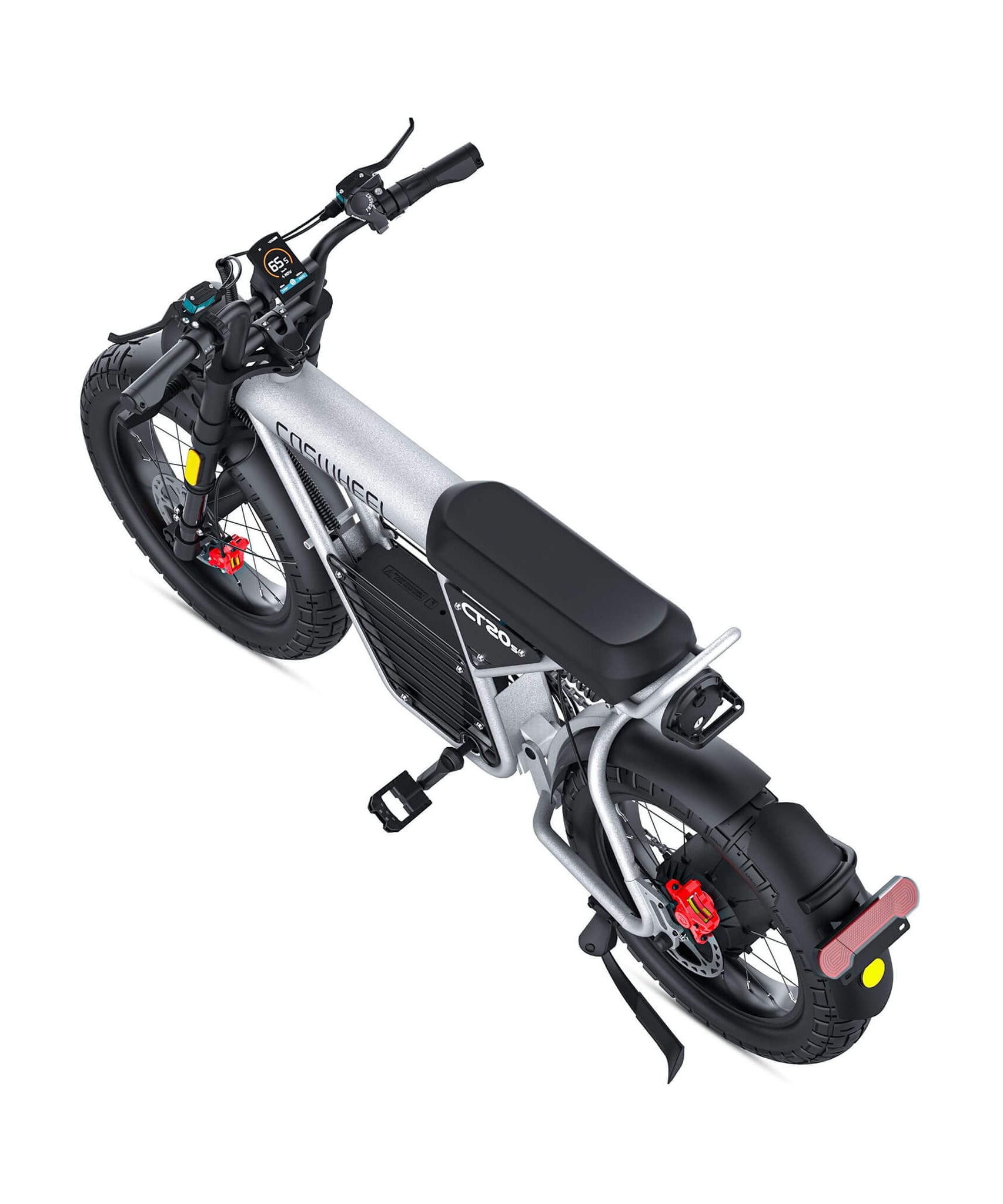 Coswheel CT20S 60V35AH 2000W 7-Speed Full-Suspension Electric Bike (SAK87104)