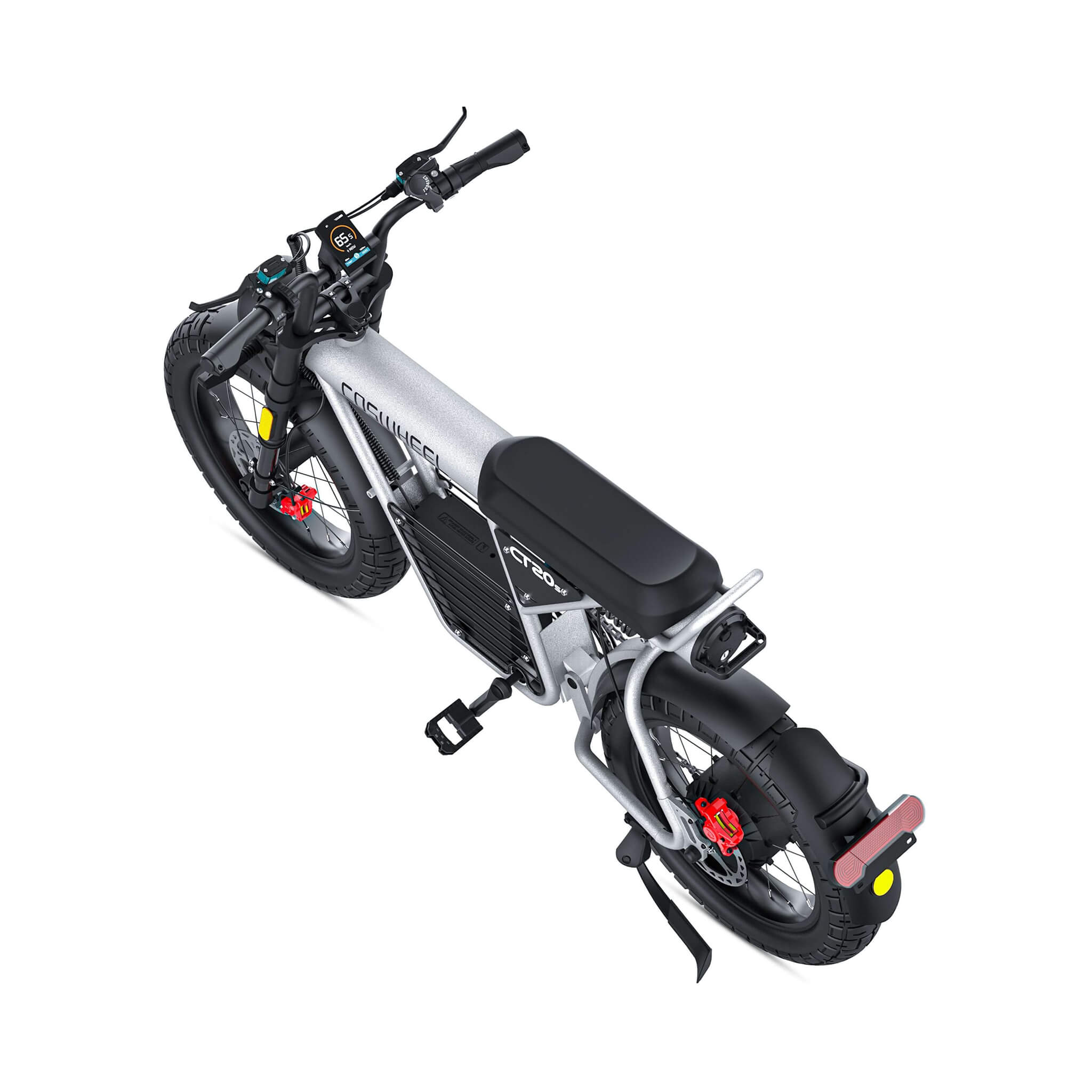Coswheel CT20S 60V35AH 2000W 7-Speed Full-Suspension Electric Bike (SAK87104)