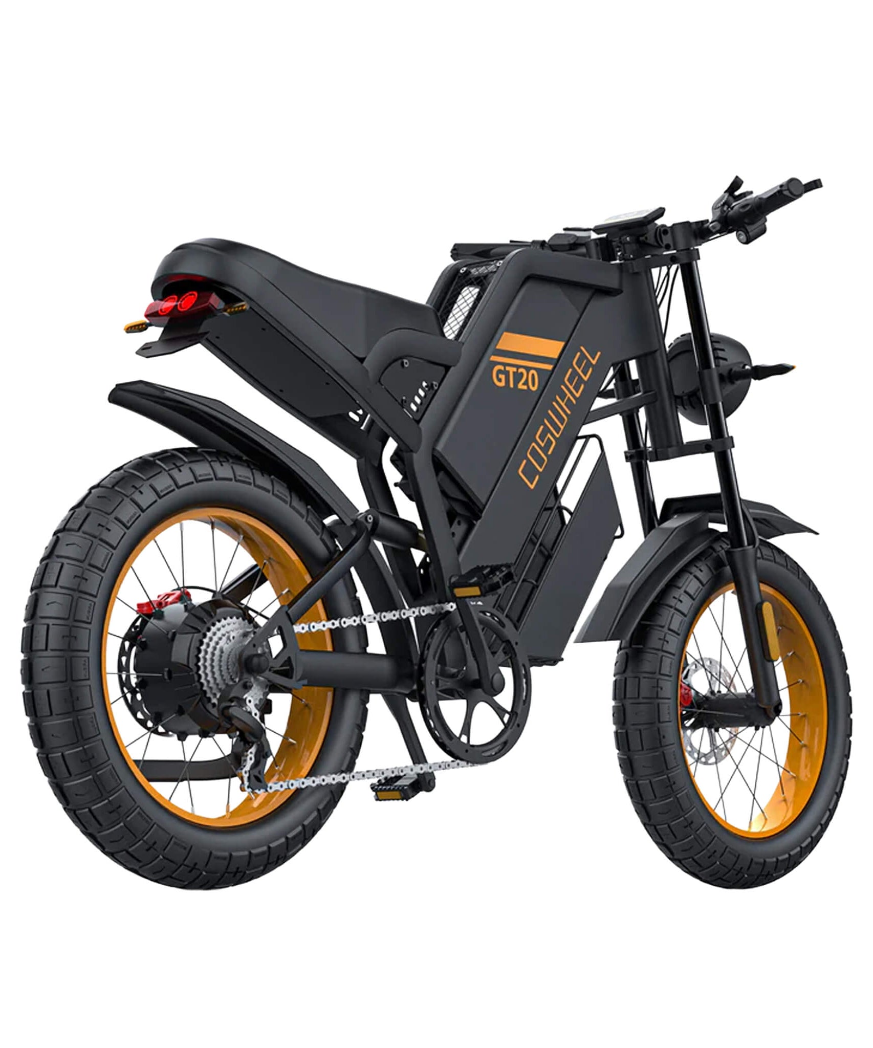 Coswheel GT20 48V/25AH 1500W Full-Suspension Fat Tire Electric Bike (SAK64092)