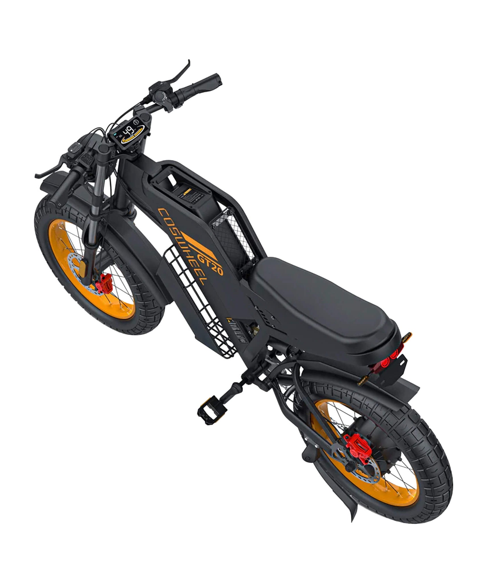 Coswheel GT20 48V/25AH 1500W Full-Suspension Fat Tire Electric Bike (SAK64092)