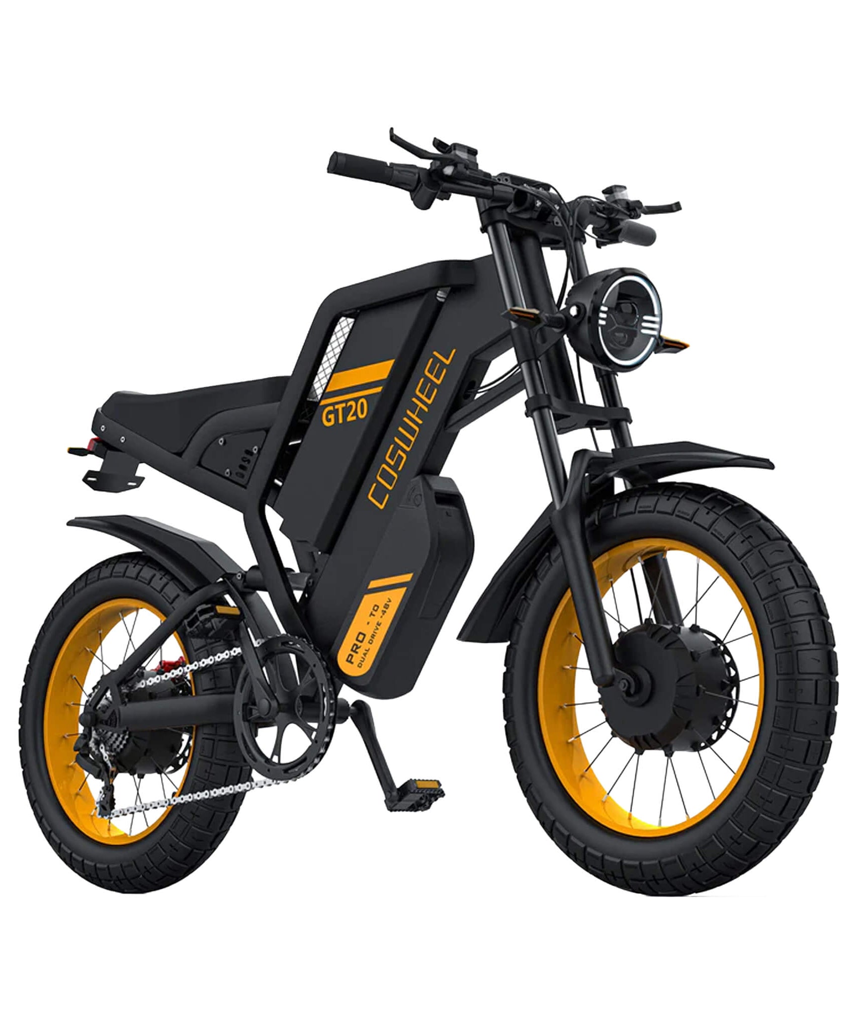 Coswheel GT20 Pro 48V/40AH 3000W Dual Motor Fat Tire Electric Bike (SAK75824)