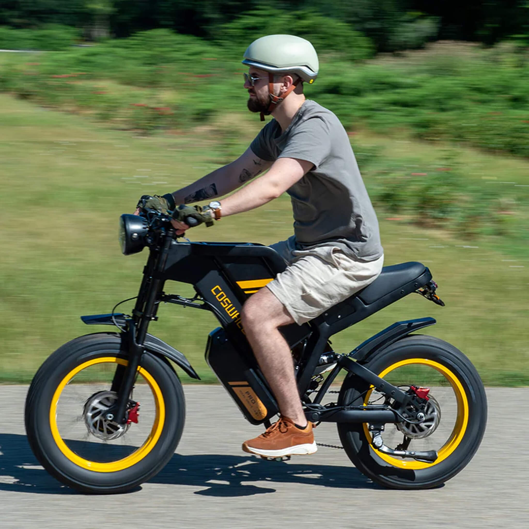 Coswheel GT20 Pro 48V/40AH 3000W Dual Motor Fat Tire Electric Bike (SAK75824)