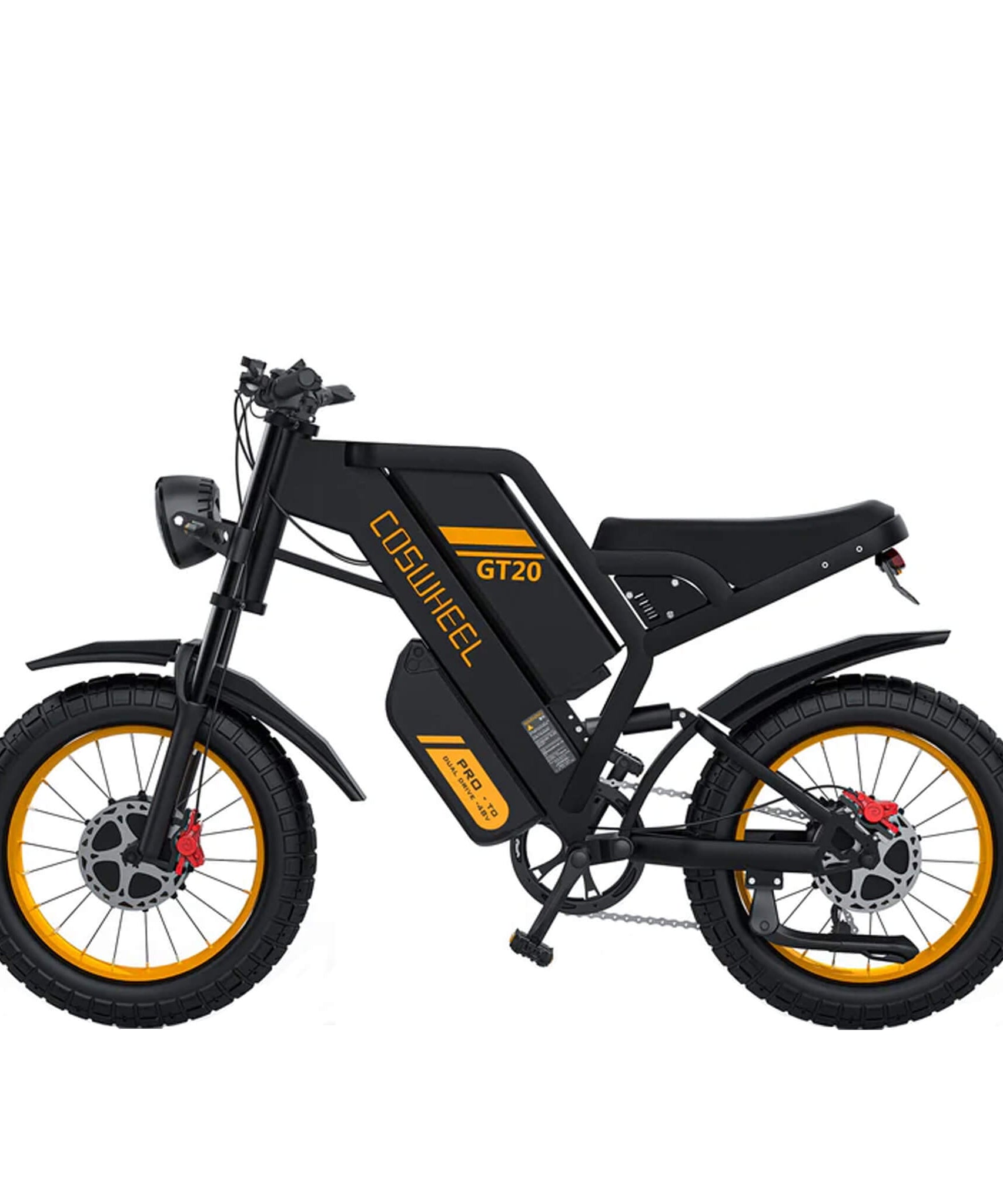 Coswheel GT20 Pro 48V/40AH 3000W Dual Motor Fat Tire Electric Bike (SAK75824)