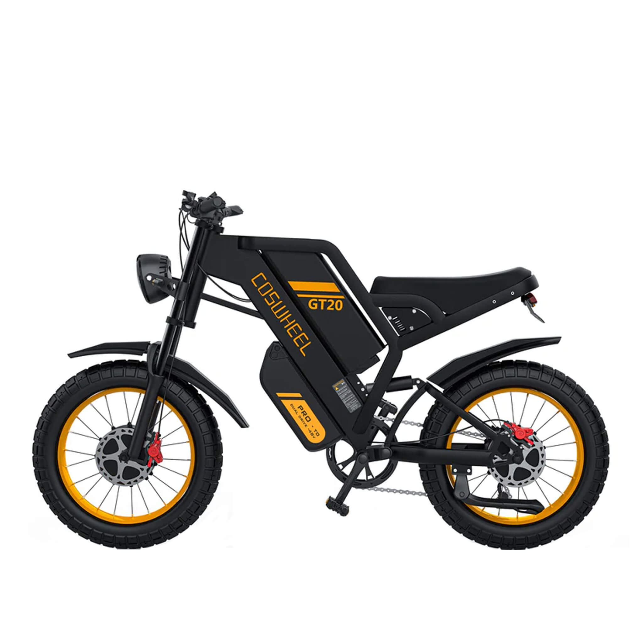 Coswheel GT20 Pro 48V/40AH 3000W Dual Motor Fat Tire Electric Bike (SAK75824)
