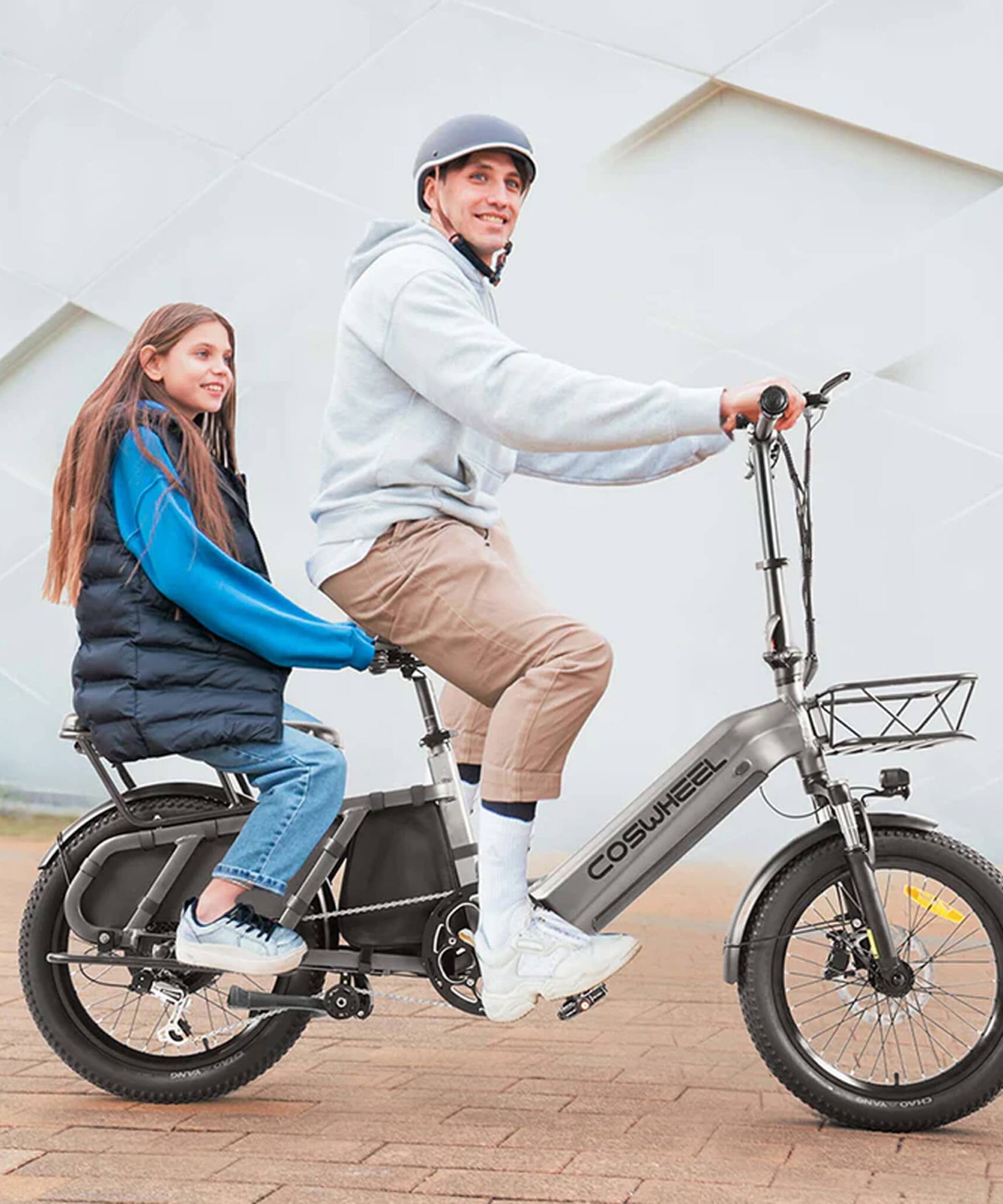 Coswheel HQ20 48V/20AH 1300W Electric All-Terrain Cargo Bike (SAK41597)