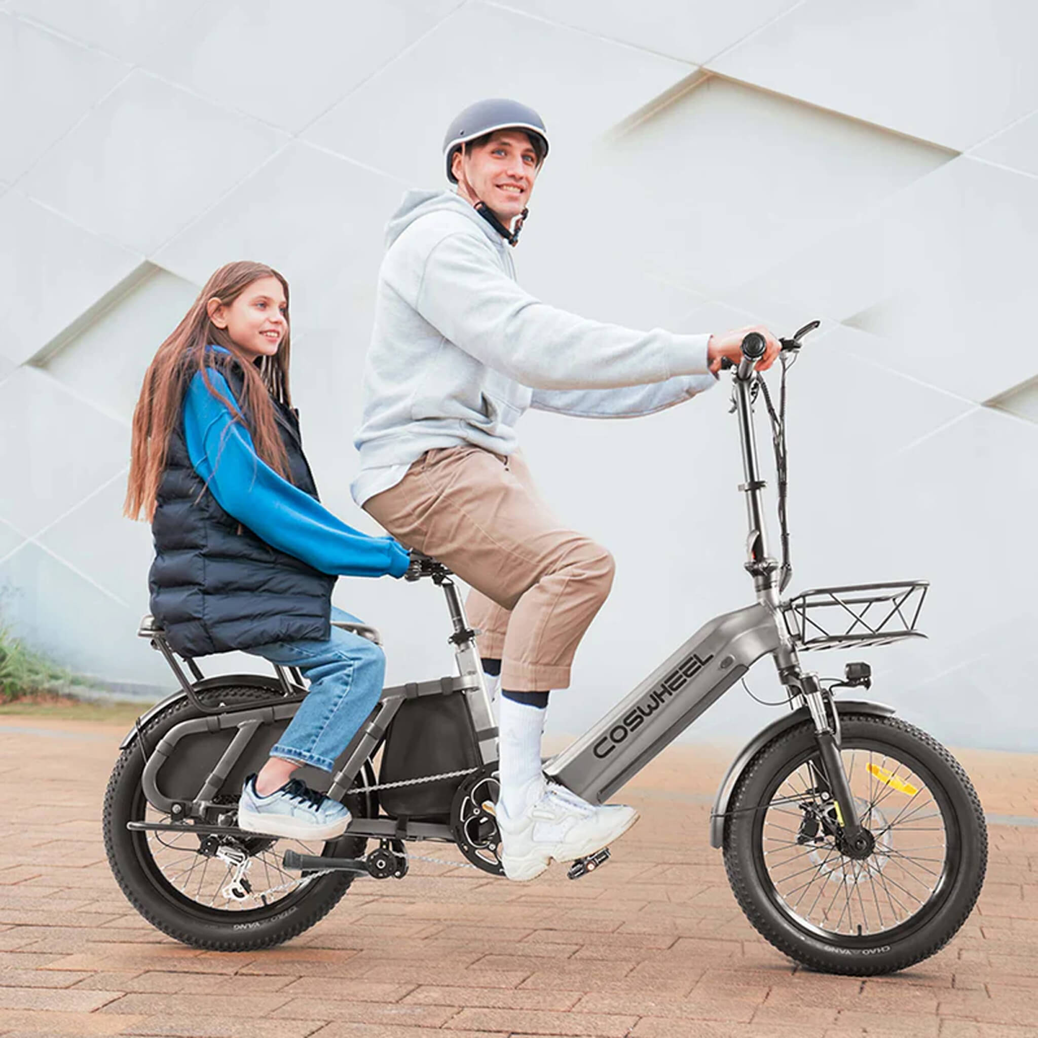 Coswheel HQ20 48V/20AH 1300W Electric All-Terrain Cargo Bike (SAK41597)
