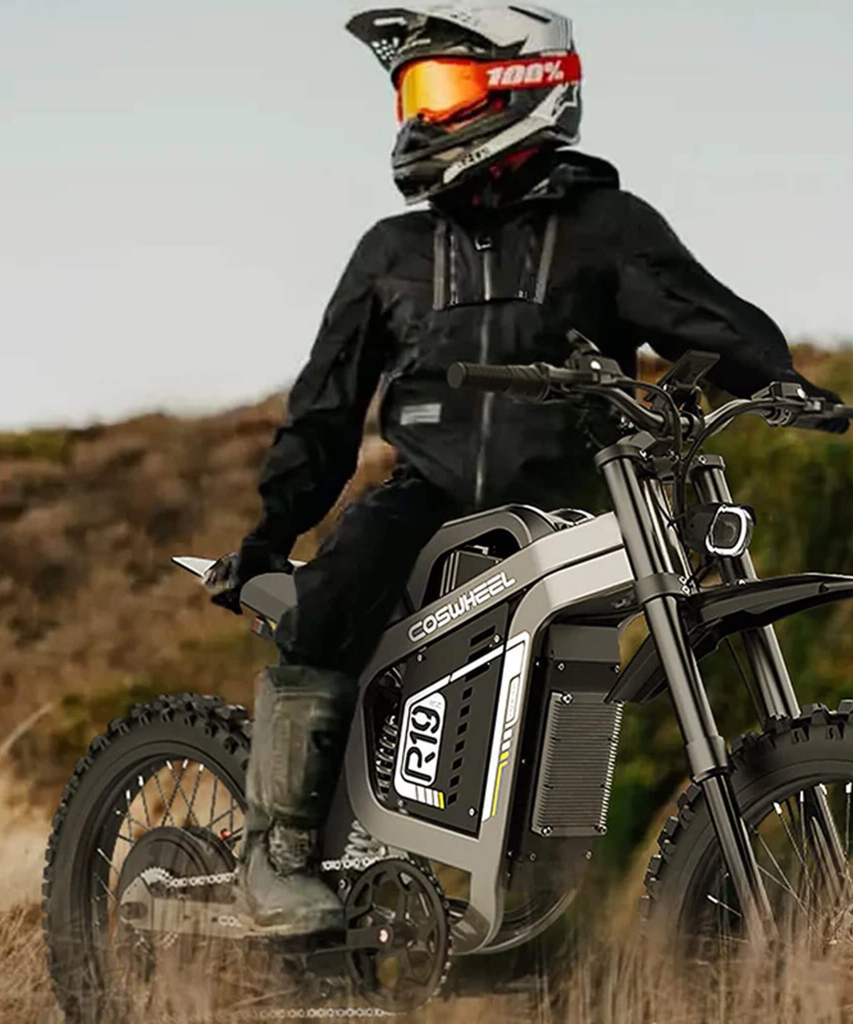 Coswheel R19 72V/40AH 6000W High-Performance Electric Dirt Bike (SAK53917)