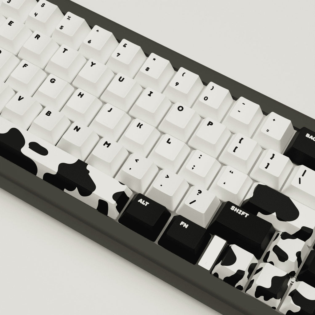 Cow Design Keycaps & Mechanical Keyboard