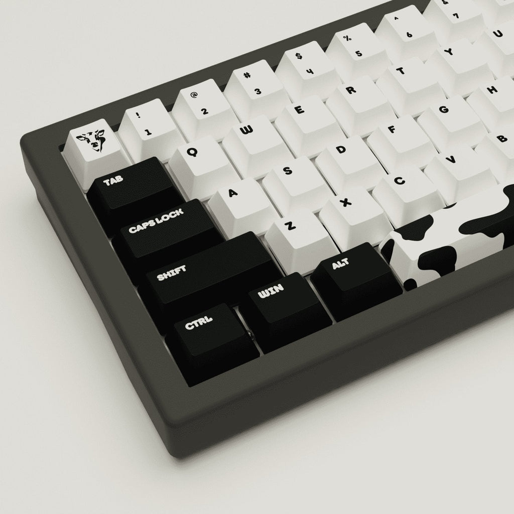 Cow Design Keycaps & Mechanical Keyboard