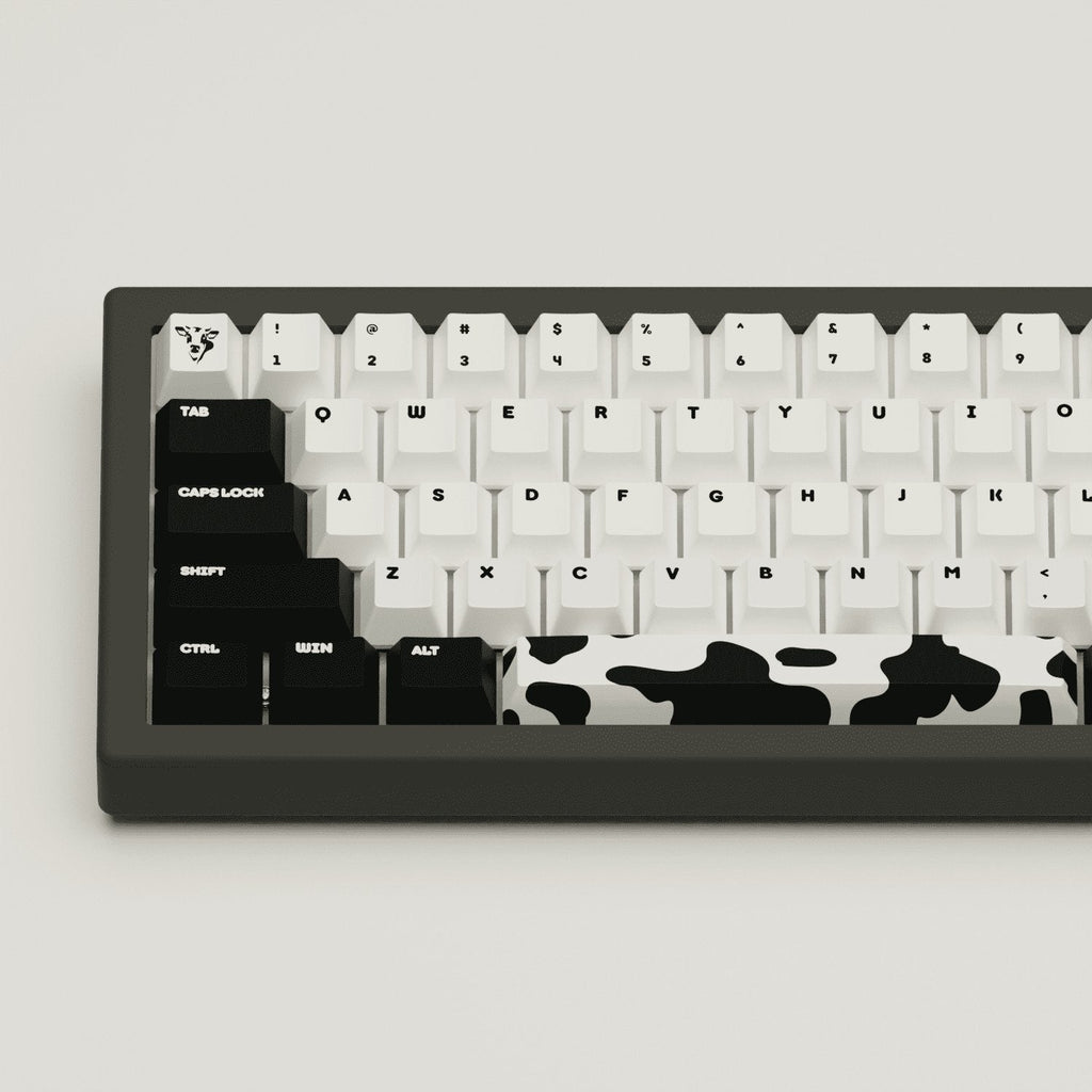 Cow Design Keycaps & Mechanical Keyboard