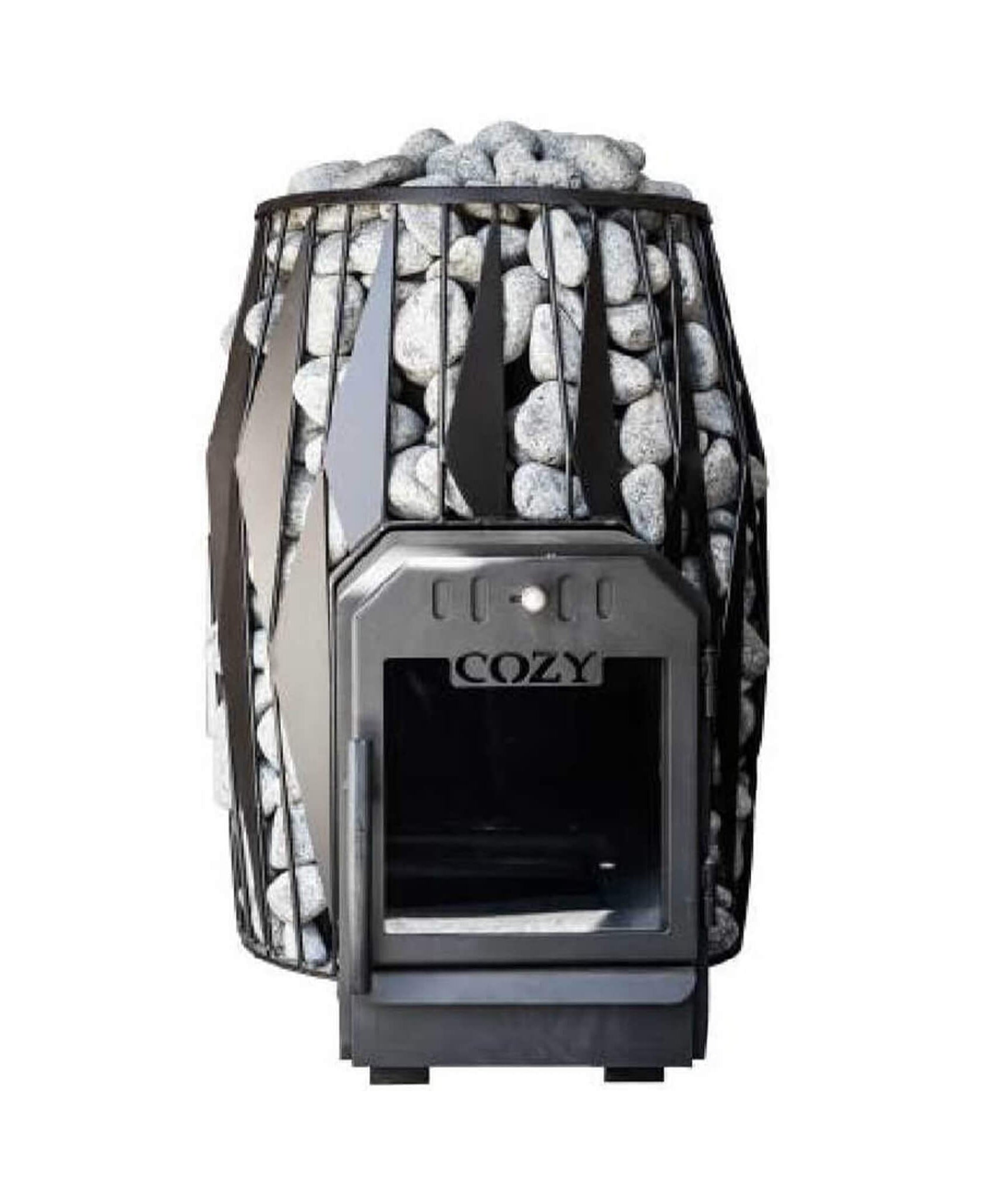Cozy Heat OG Thru-Wall Sauna Stove With Sauna Stones [COZY OG-TW] (SAK75861)