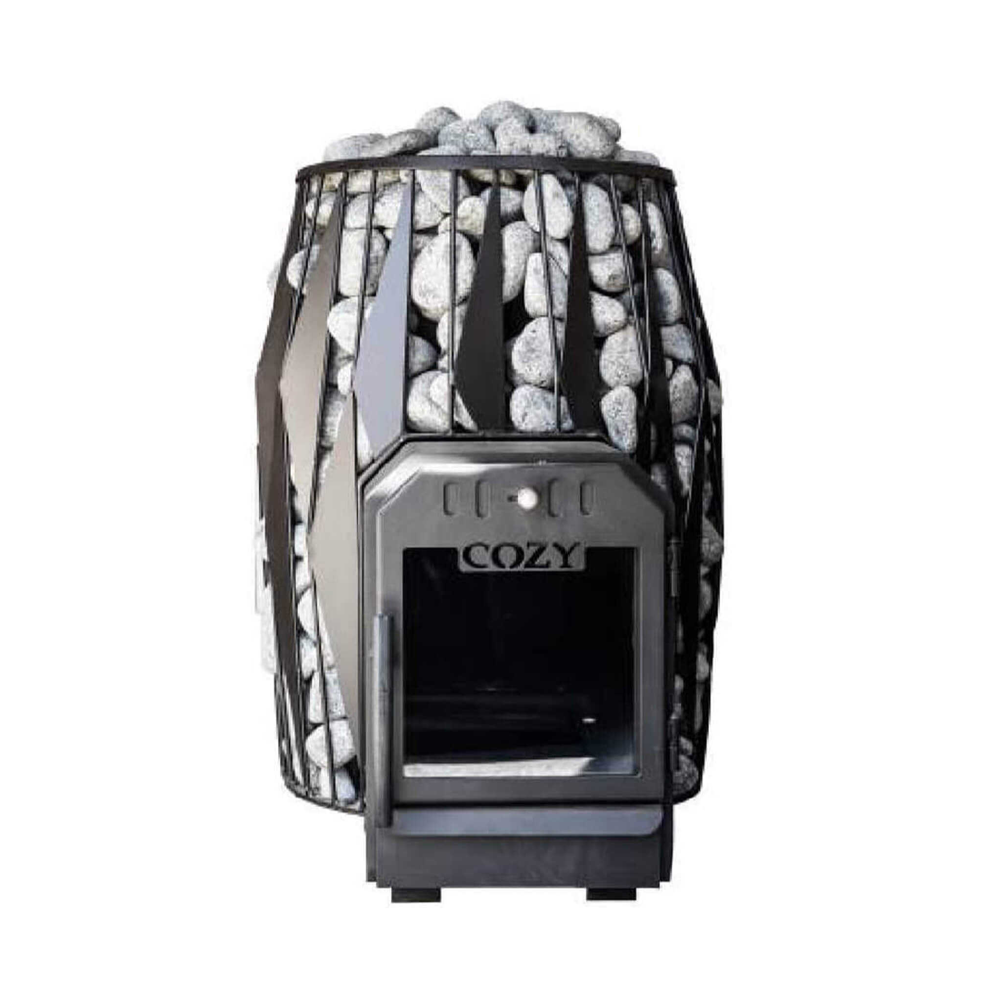 Cozy Heat OG Thru-Wall Sauna Stove With Sauna Stones [COZY OG-TW] (SAK75861)