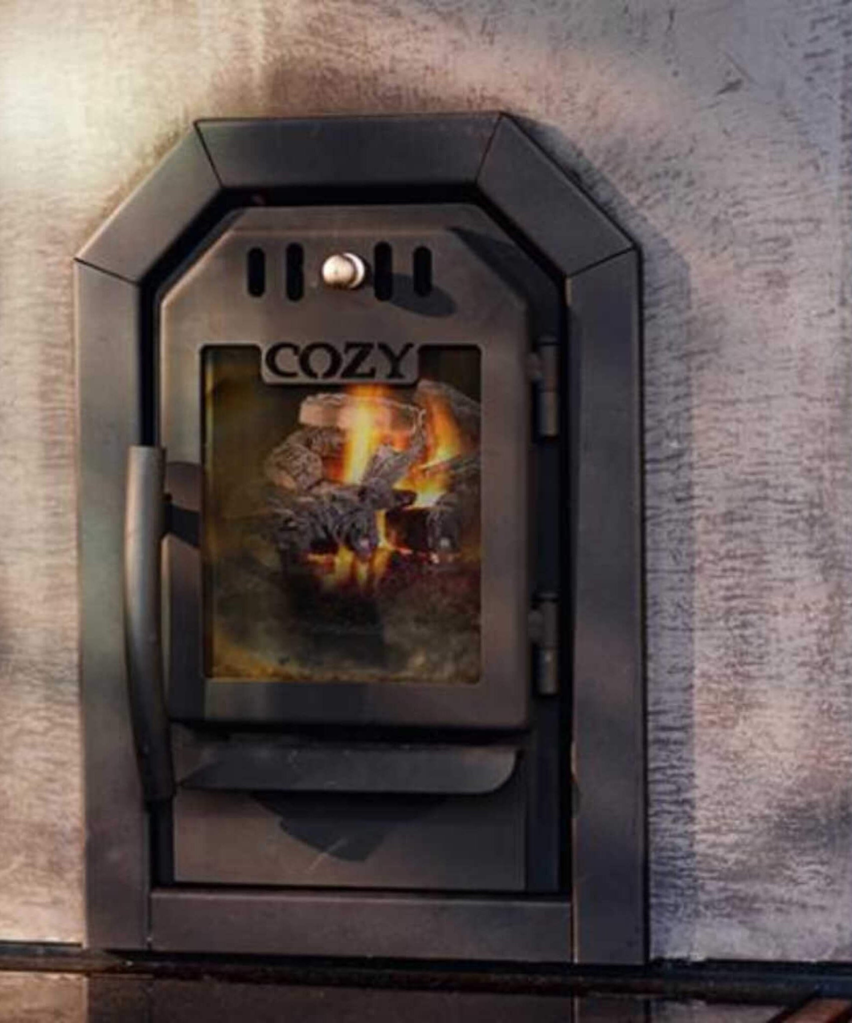 Cozy Heat OG Thru-Wall Sauna Stove With Sauna Stones [COZY OG-TW] (SAK75861)
