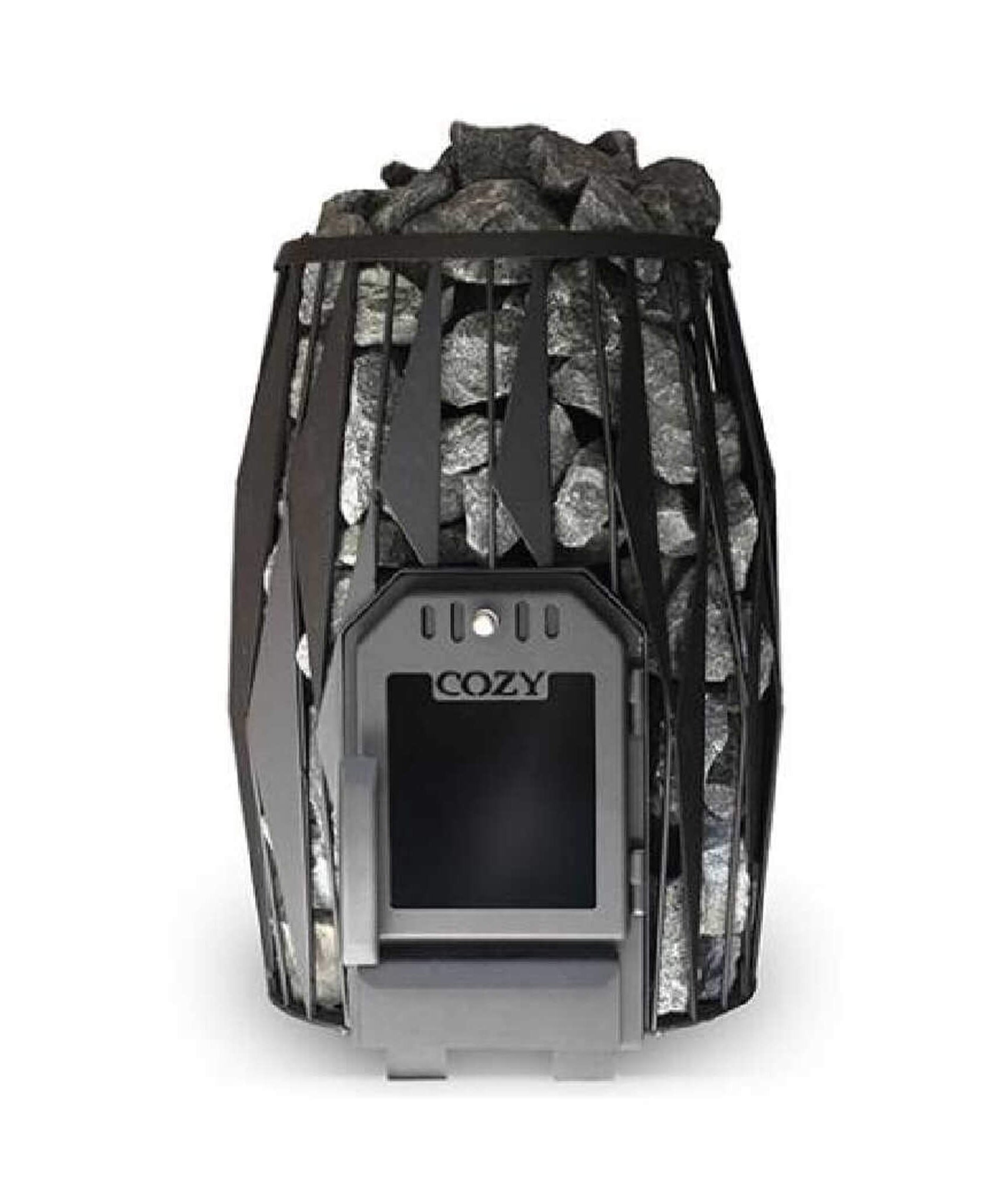 Cozy Heat OG Wood-Burning Sauna Stove With Sauna Stones [COZY OG] (SAK37298)