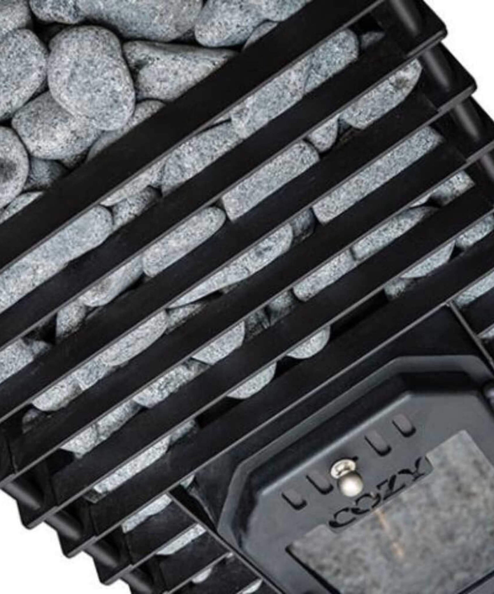Cozy Heat Quattro Wood-Fired Sauna Stove With Sauna Stones [COZY QUATTRO] (SAK23947)