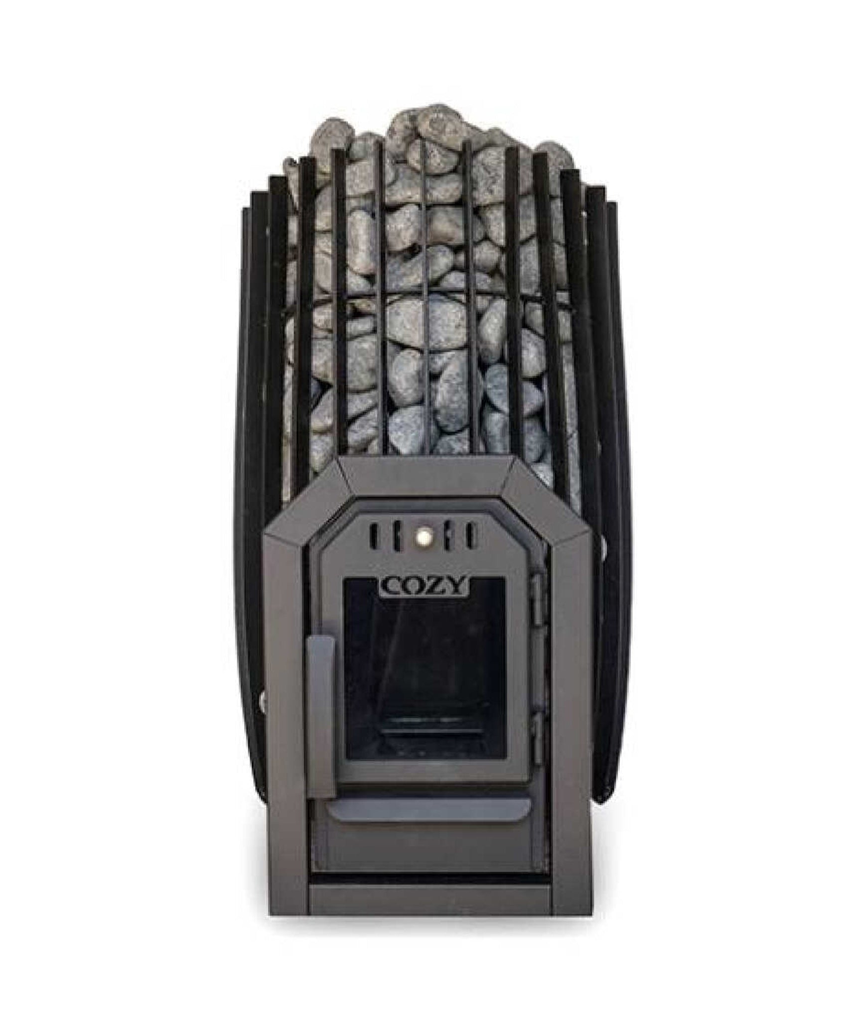 Cozy Heat SW Thru-Wall Wood Burning Sauna Stove With Sauna Stones [COZY SW-TW] (SAK69342)