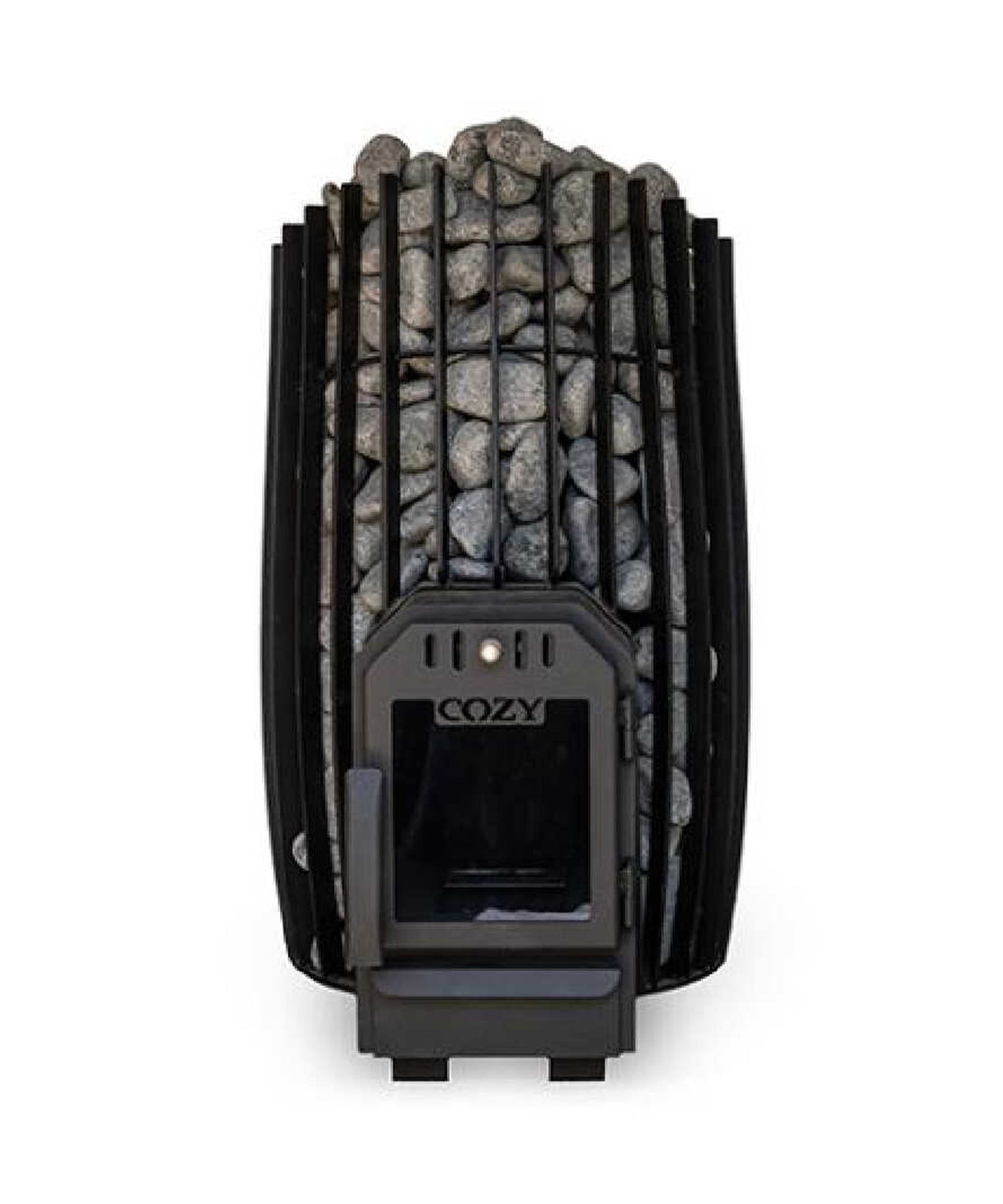 Cozy Heat SW Thru-Wall Wood Burning Sauna Stove With Sauna Stones [COZY SW-TW] (SAK69342)