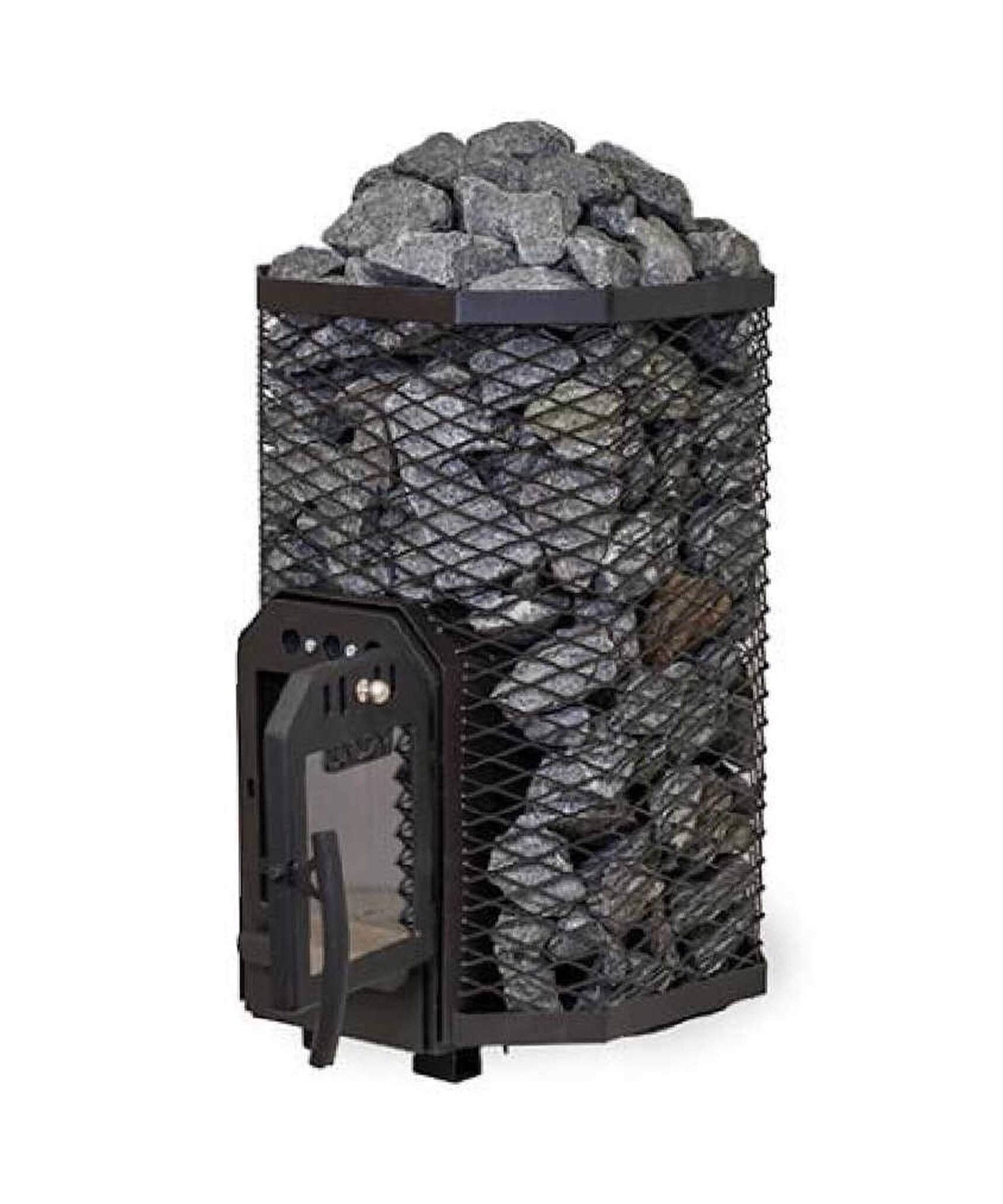 Cozy Heat Wood-Burning Floor Mount Sauna Stove With Chimney Kit And Sauna Stones [COZY] (SAK57382)
