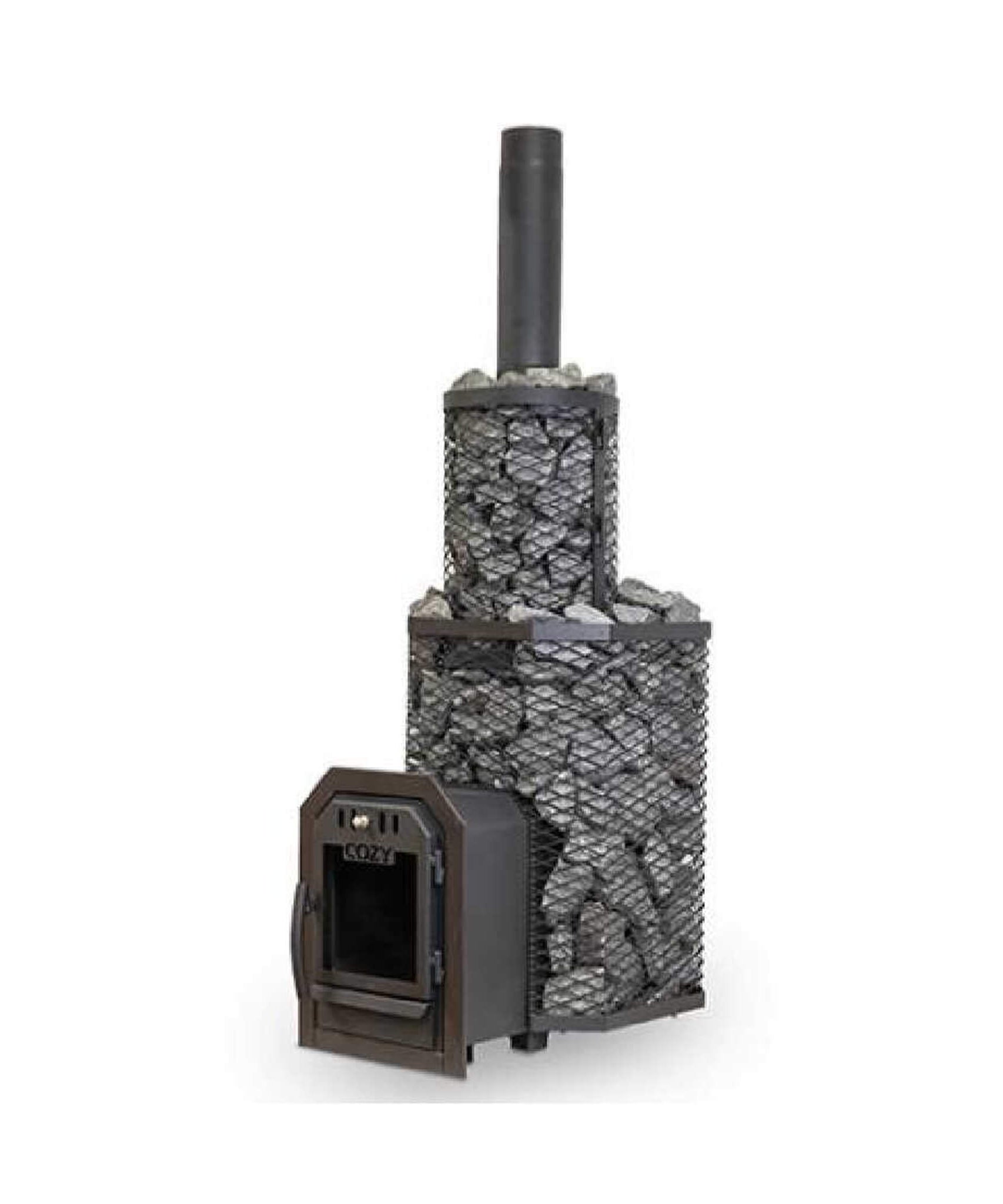 Cozy Heat Thru-Wall Wood Fired Sauna Heater Stove [COZY TW] (SAK82634)