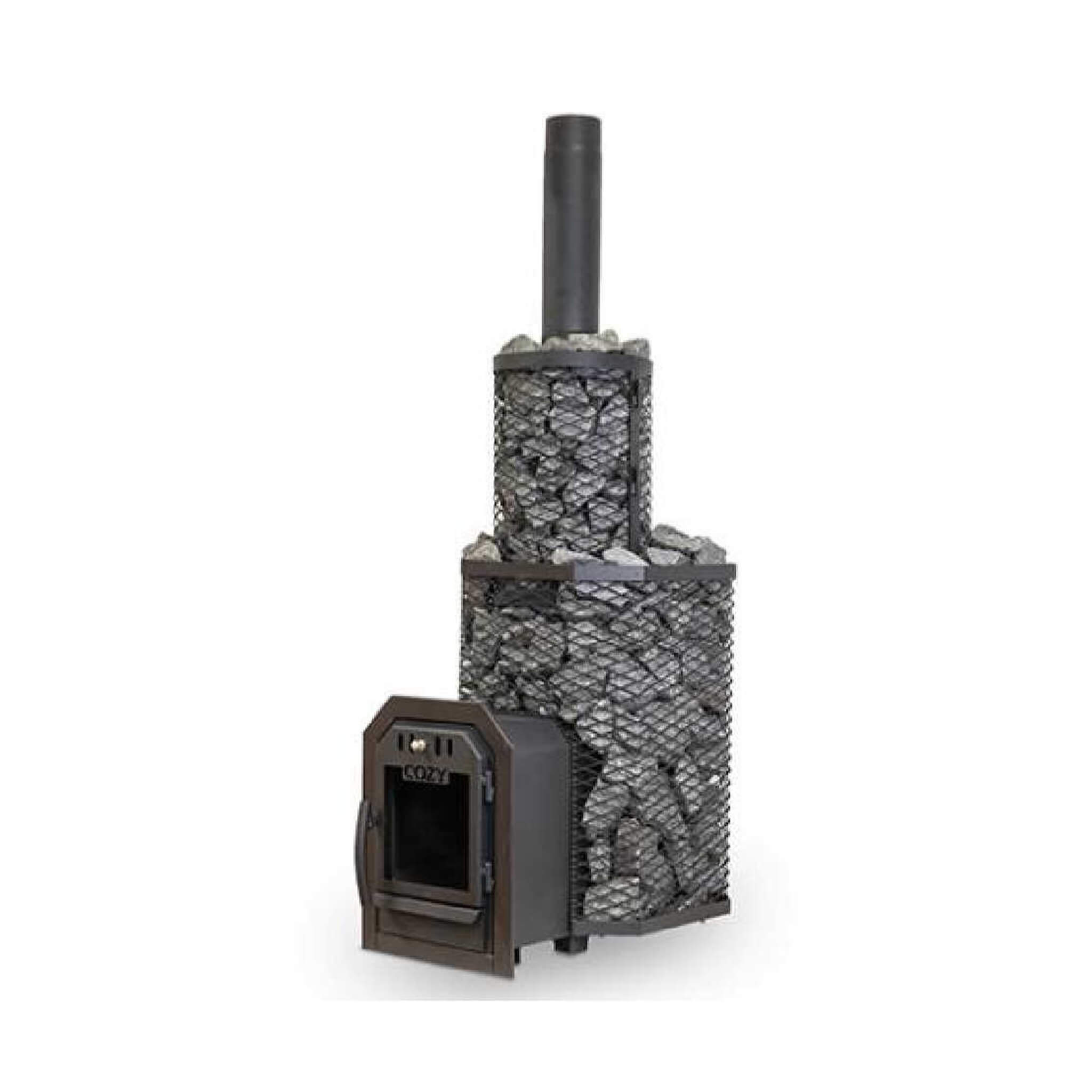 Cozy Heat Thru-Wall Wood Fired Sauna Heater Stove [COZY TW] (SAK82634)