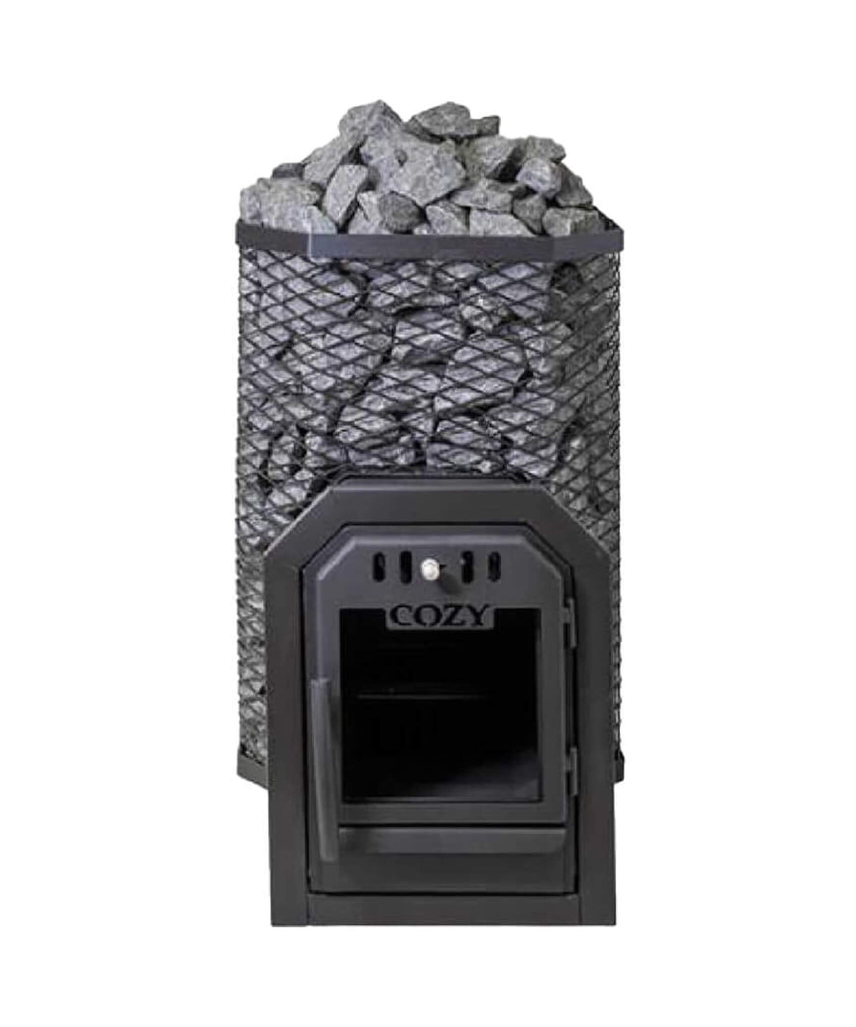 Cozy Heat Thru-Wall Wood Fired Sauna Heater Stove [COZY TW] (SAK82634)