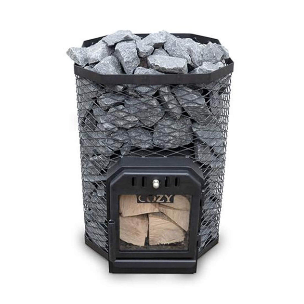 Cozy Heat Thru-Wall Wood Fired Sauna Heater Stove [COZY TW] (SAK82634)