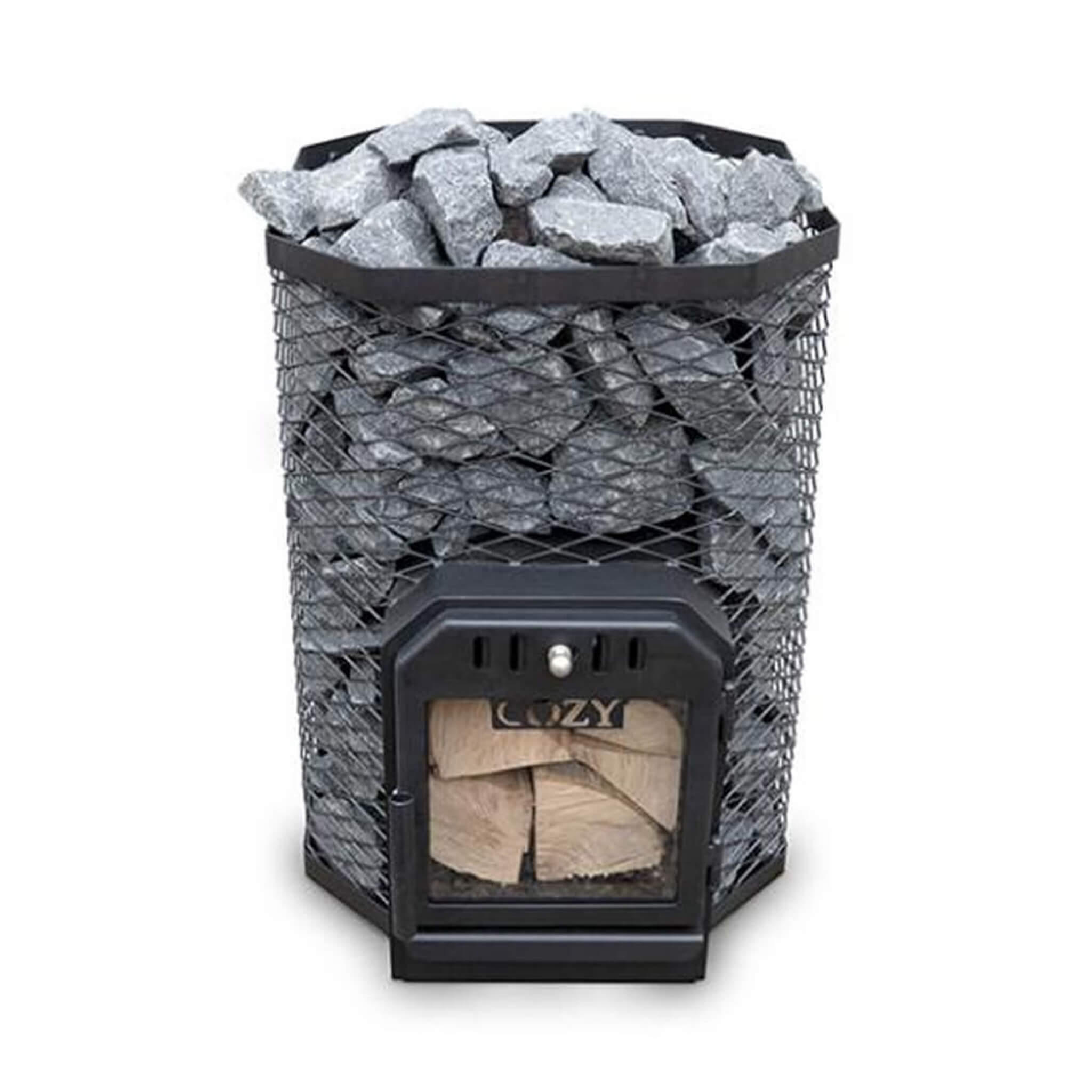 Cozy Heat Thru-Wall Wood Fired Sauna Heater Stove [COZY TW] (SAK82634)
